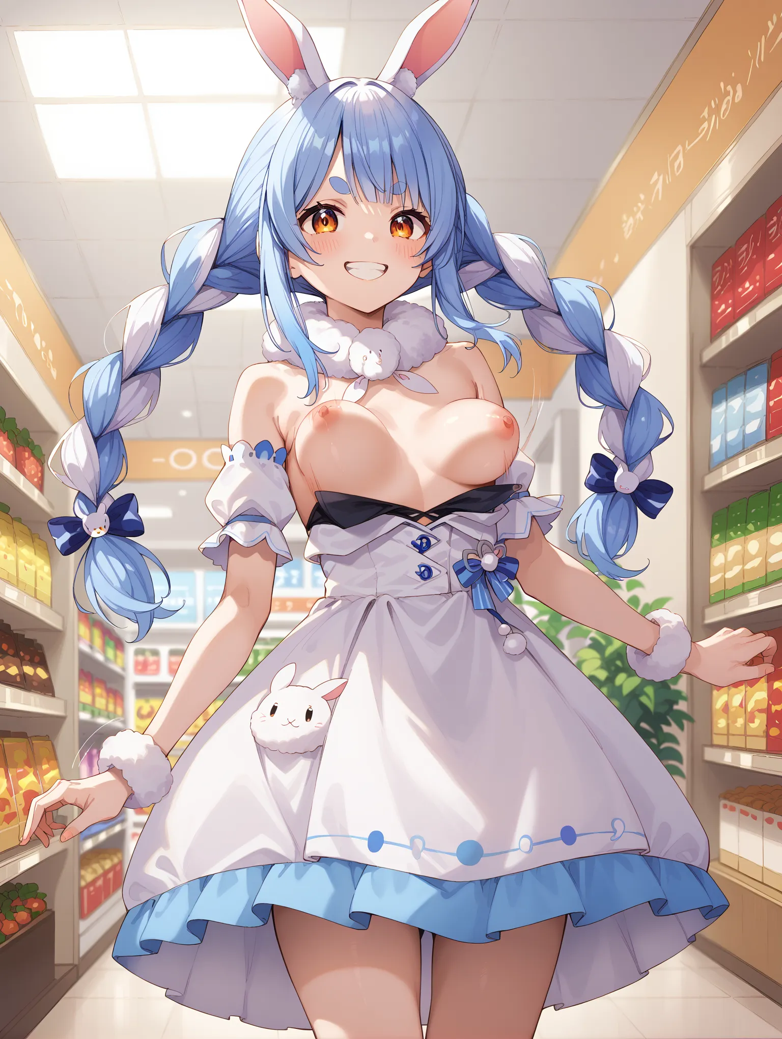 ホロライブ所属のVTuberぺこーらのエッチなAI画像500枚！(7ページ目)の11枚目の画像です。