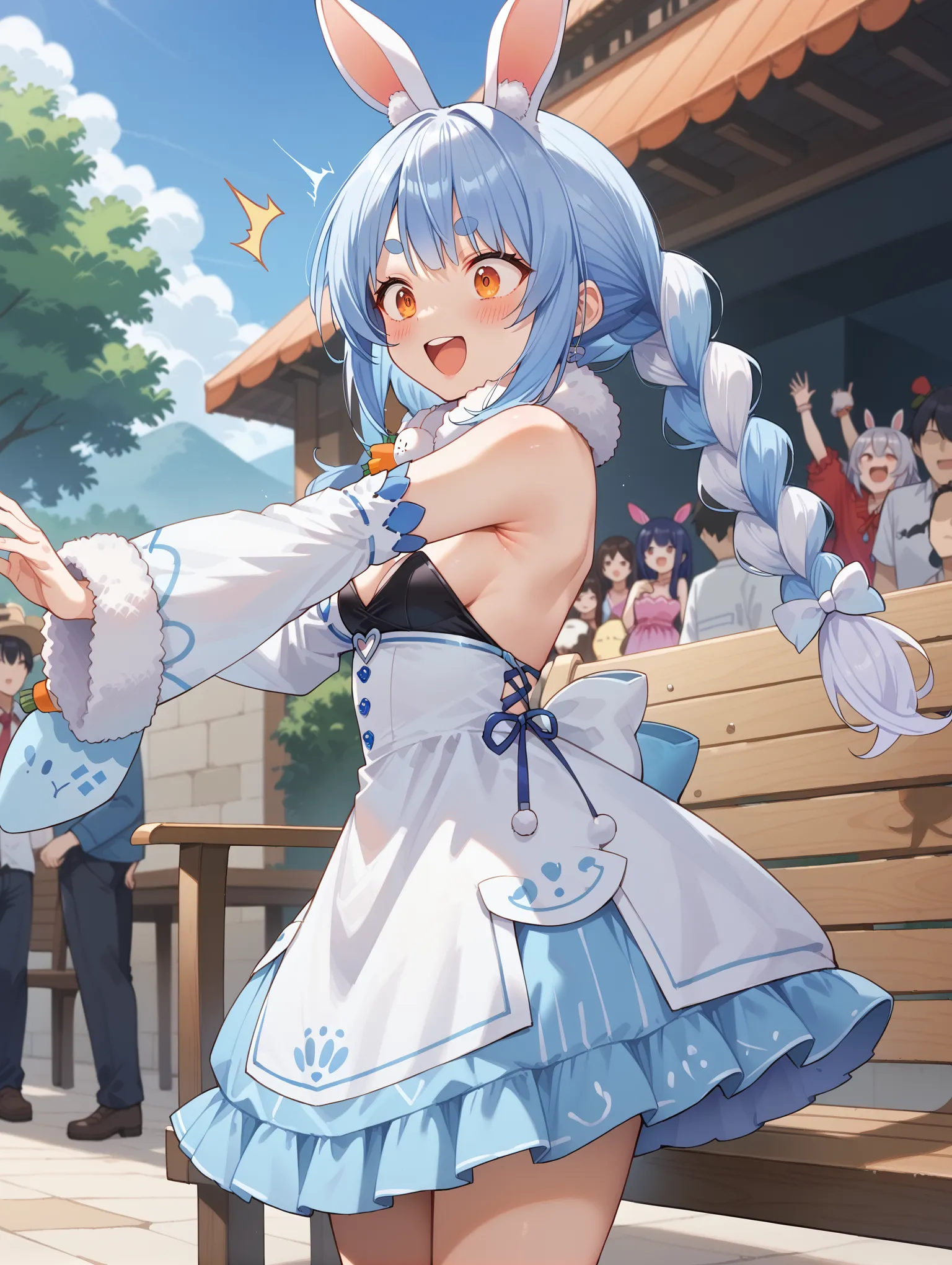 ホロライブ所属のVTuberぺこーらのエッチなAI画像500枚！(7ページ目)の25枚目の画像です。