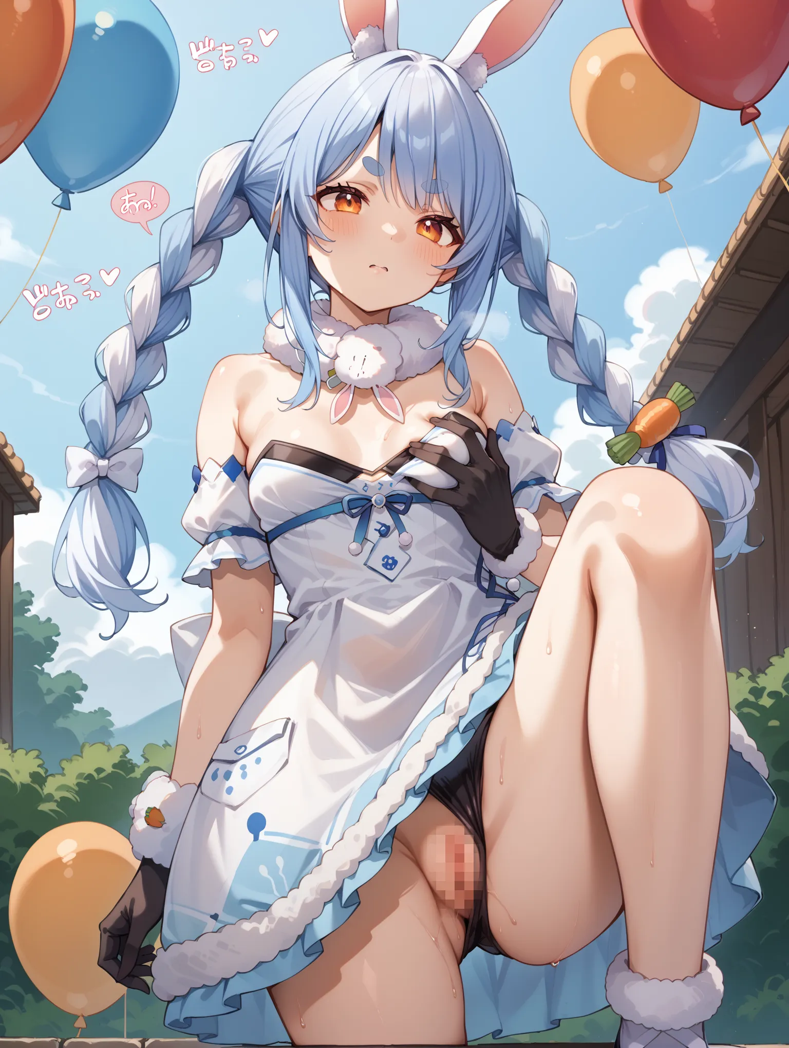ホロライブ所属のVTuberぺこーらのエッチなAI画像500枚！(7ページ目)の40枚目の画像です。