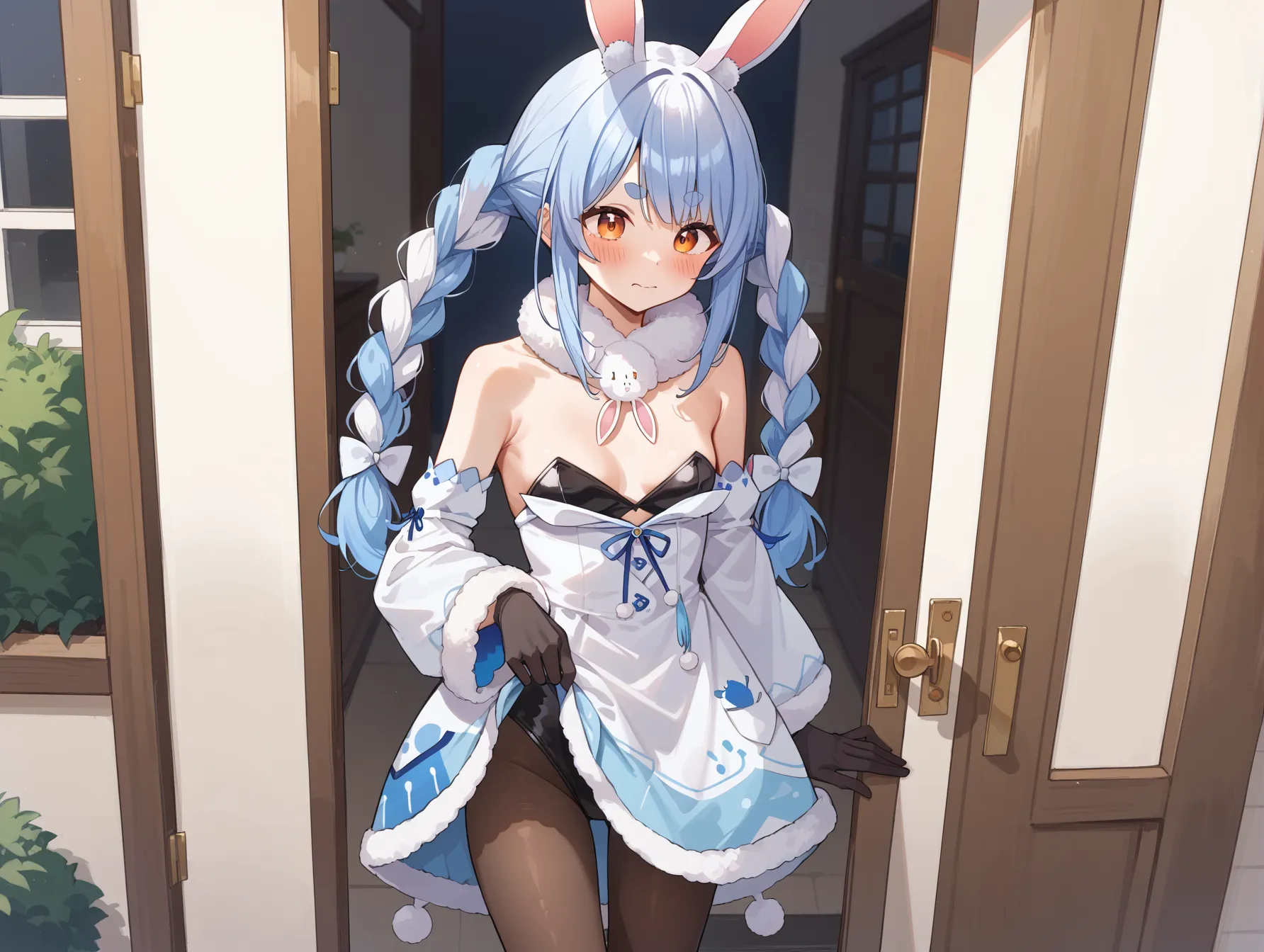 【兎田ぺこらエロ画像】ホロライブ所属のVTuberぺこーらのエッチなAI画像500枚！(7ページ目)_次ページのエロ画像