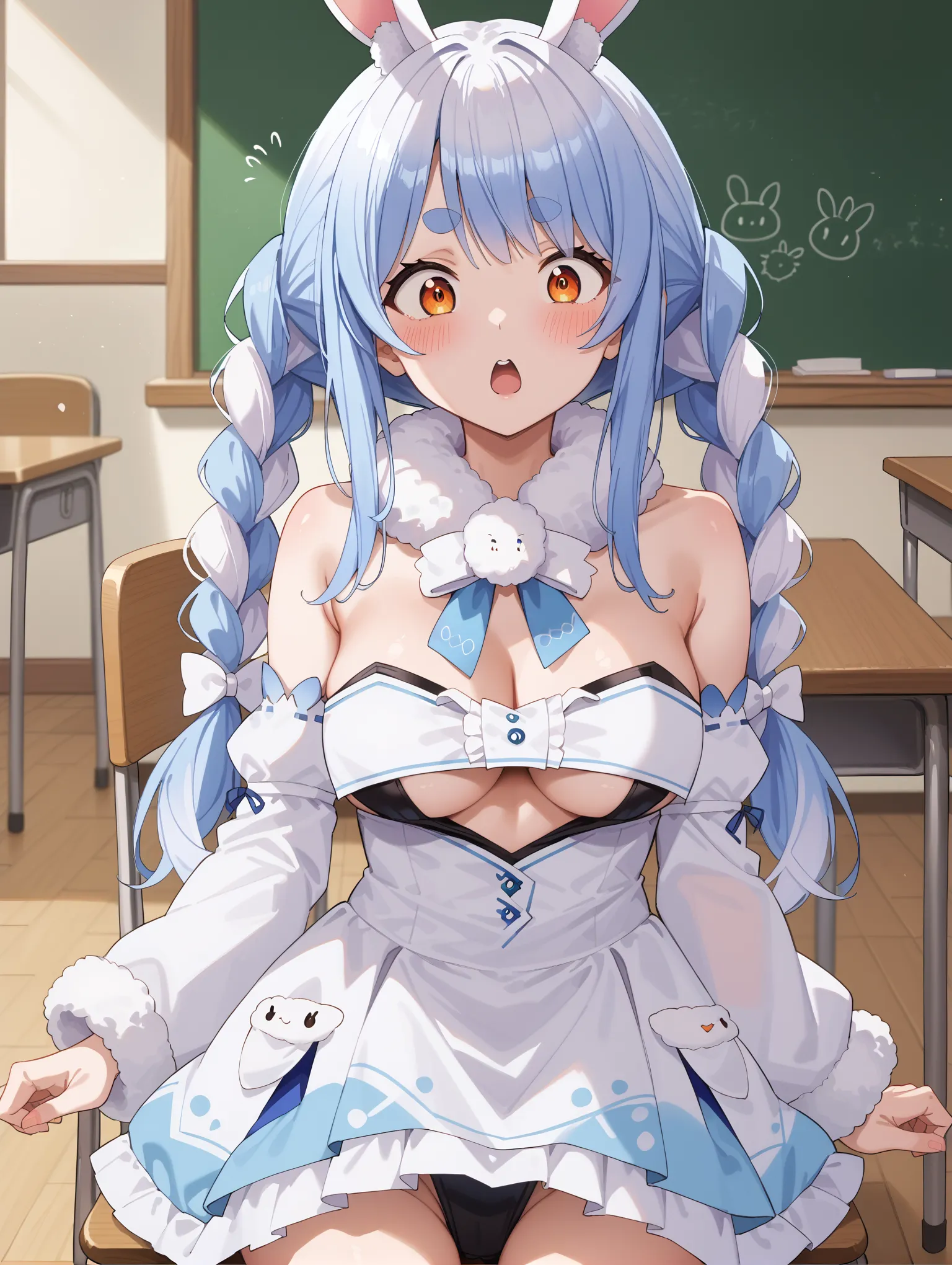 ホロライブ所属のVTuberぺこーらのエッチなAI画像500枚！(8ページ目)の14枚目の画像です。