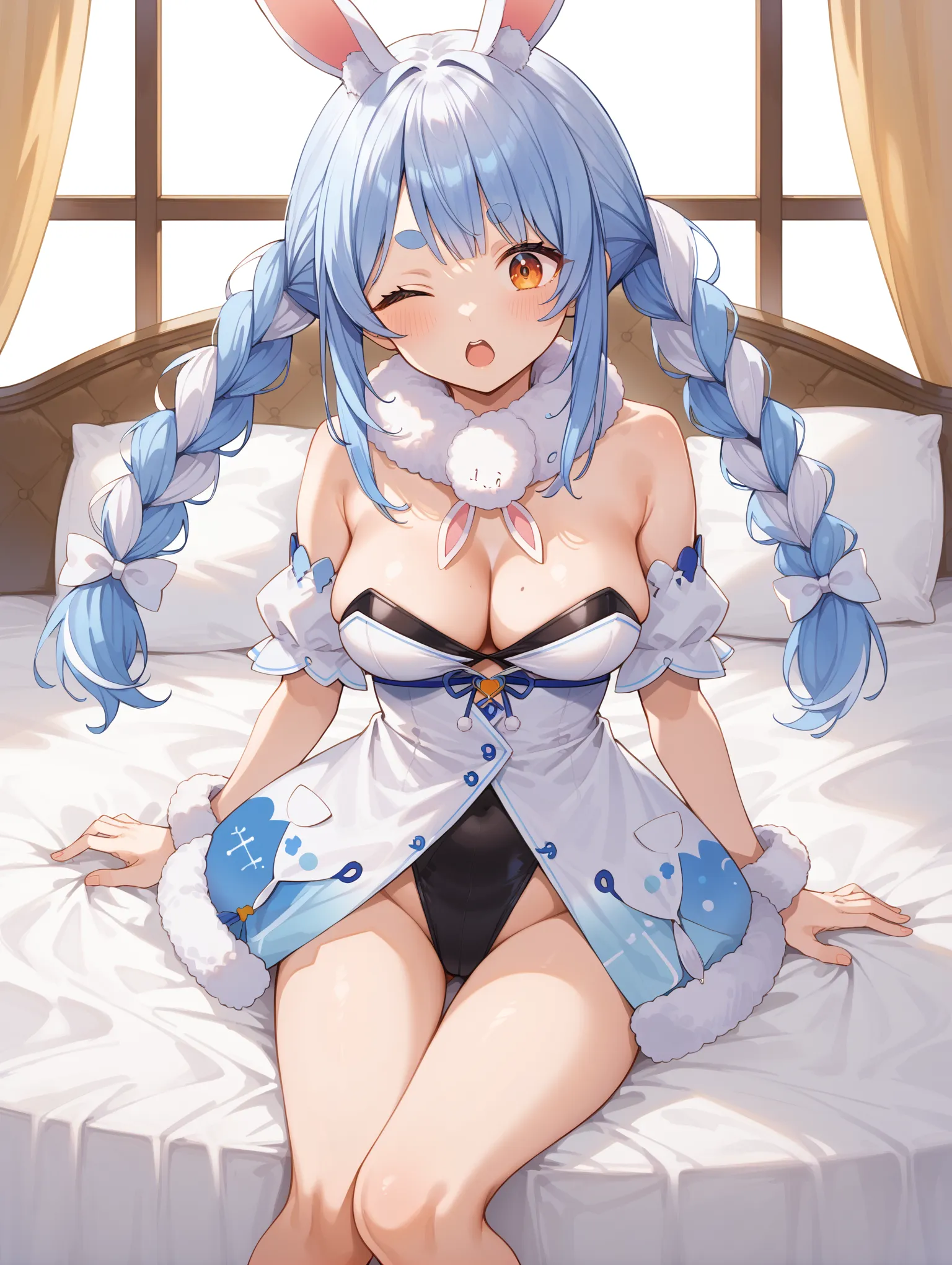 ホロライブ所属のVTuberぺこーらのエッチなAI画像500枚！(8ページ目)の37枚目の画像です。