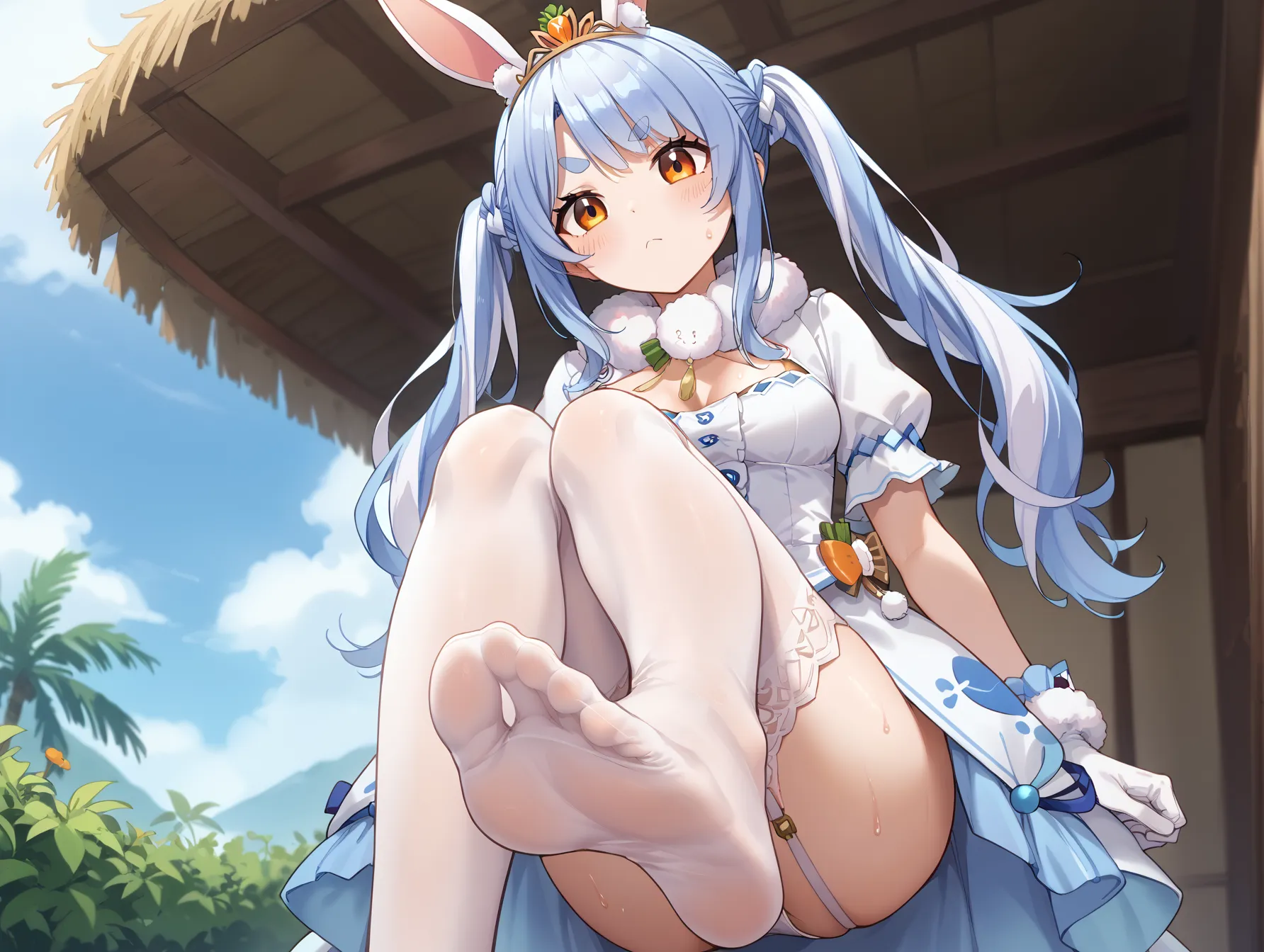 ホロライブ所属のVTuberぺこーらのエッチなAI画像500枚！の29枚目の画像です。