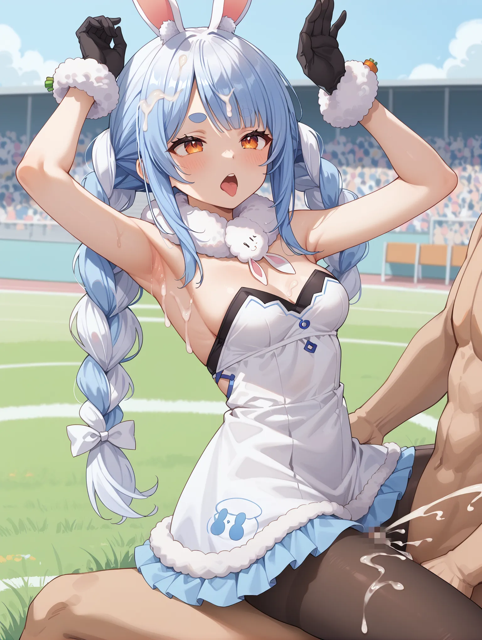 ホロライブ所属のVTuberぺこーらのエッチなAI画像500枚！の34枚目の画像です。