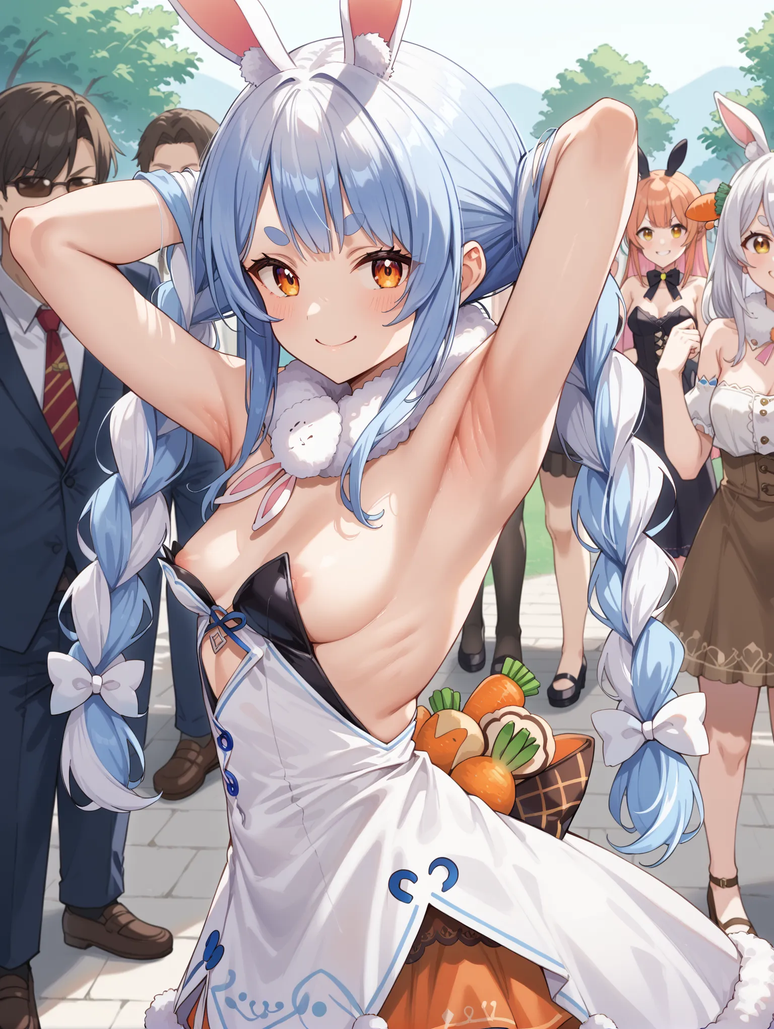 ホロライブ所属のVTuberぺこーらのエッチなAI画像500枚！(10ページ目)の13枚目の画像です。