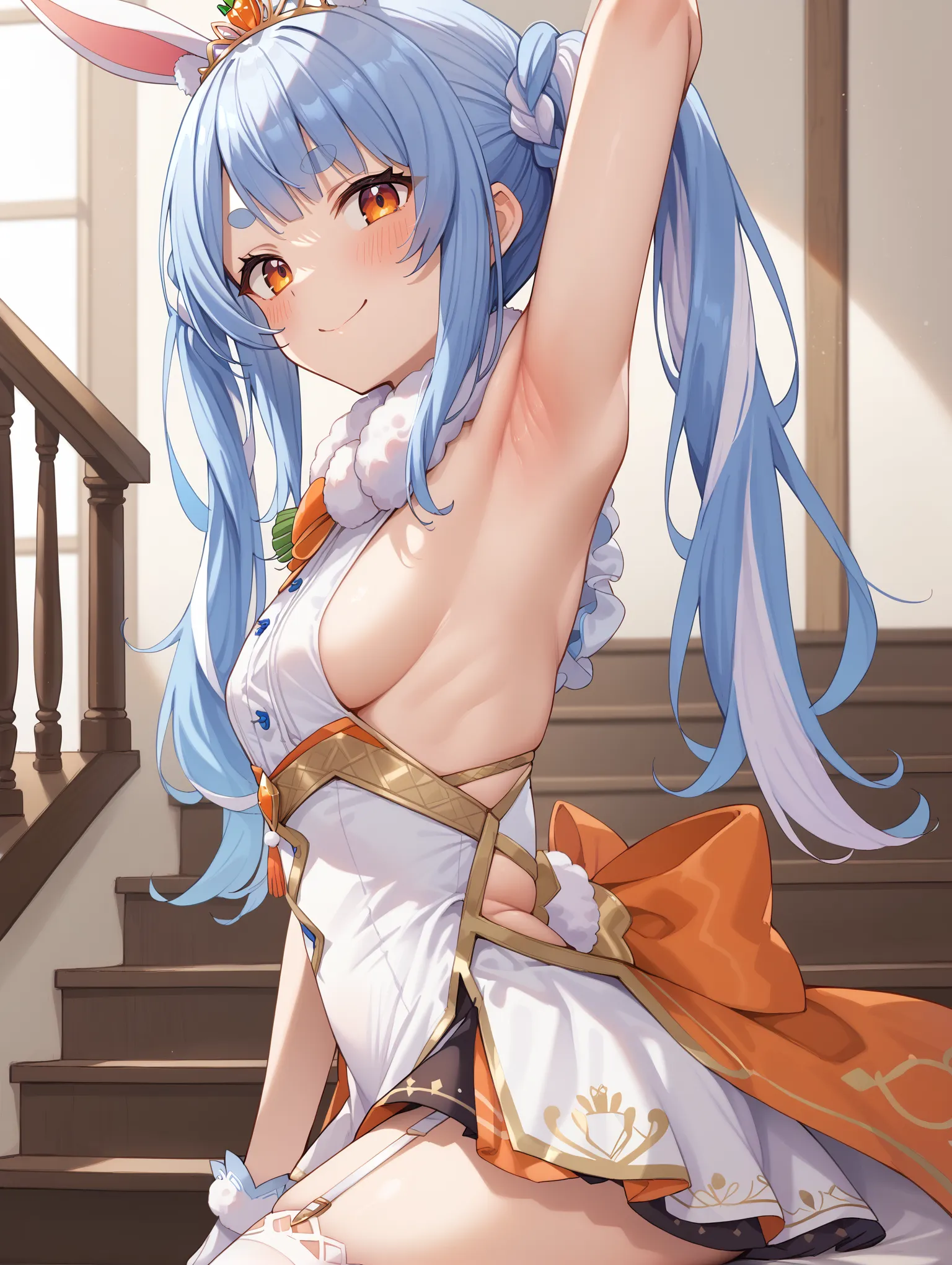 ホロライブ所属のVTuberぺこーらのエッチなAI画像500枚！(10ページ目)の39枚目の画像です。