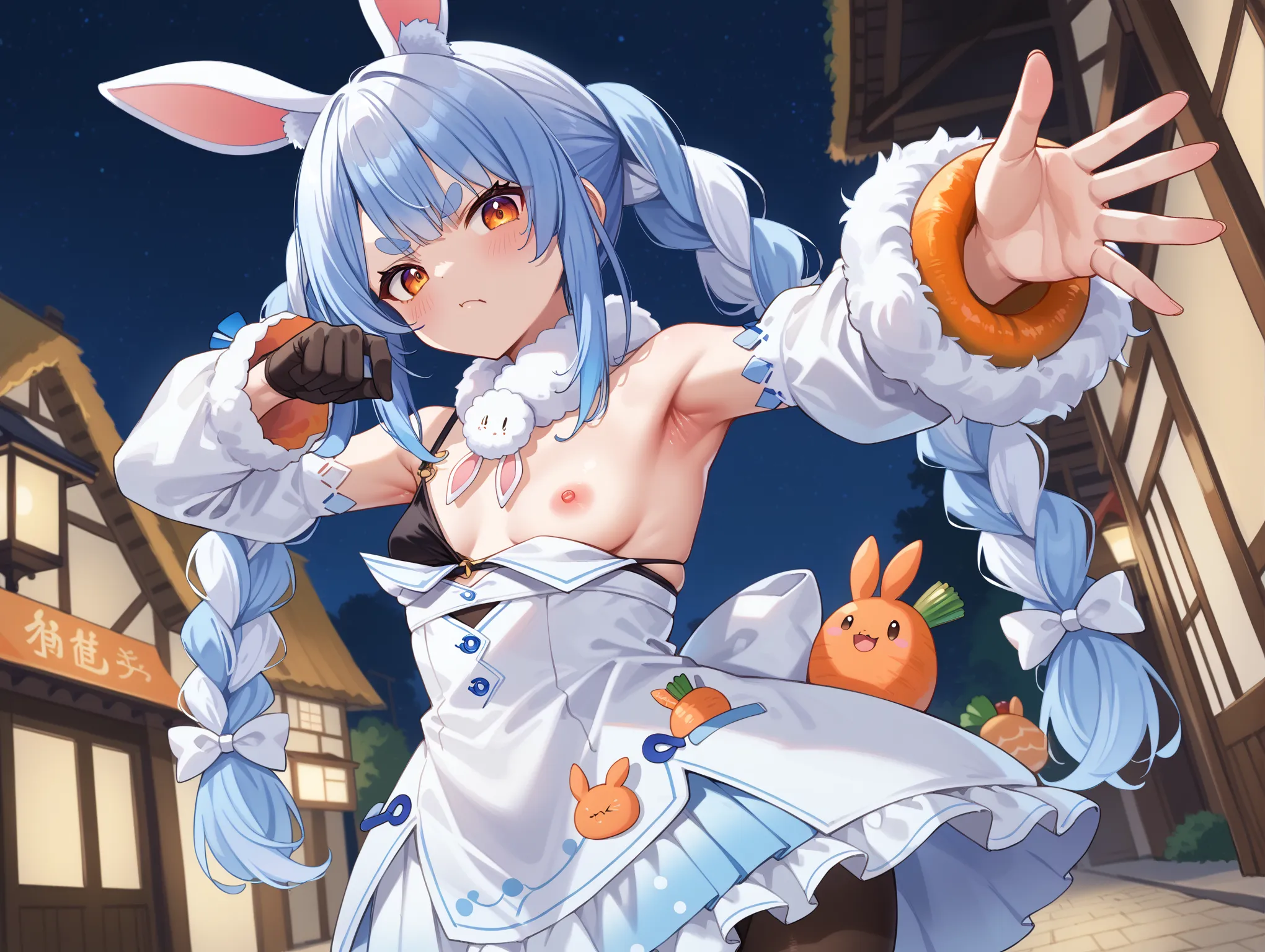 【兎田ぺこらエロ画像】ホロライブ所属のVTuberぺこーらのエッチなAI画像500枚！(10ページ目)_次ページのエロ画像