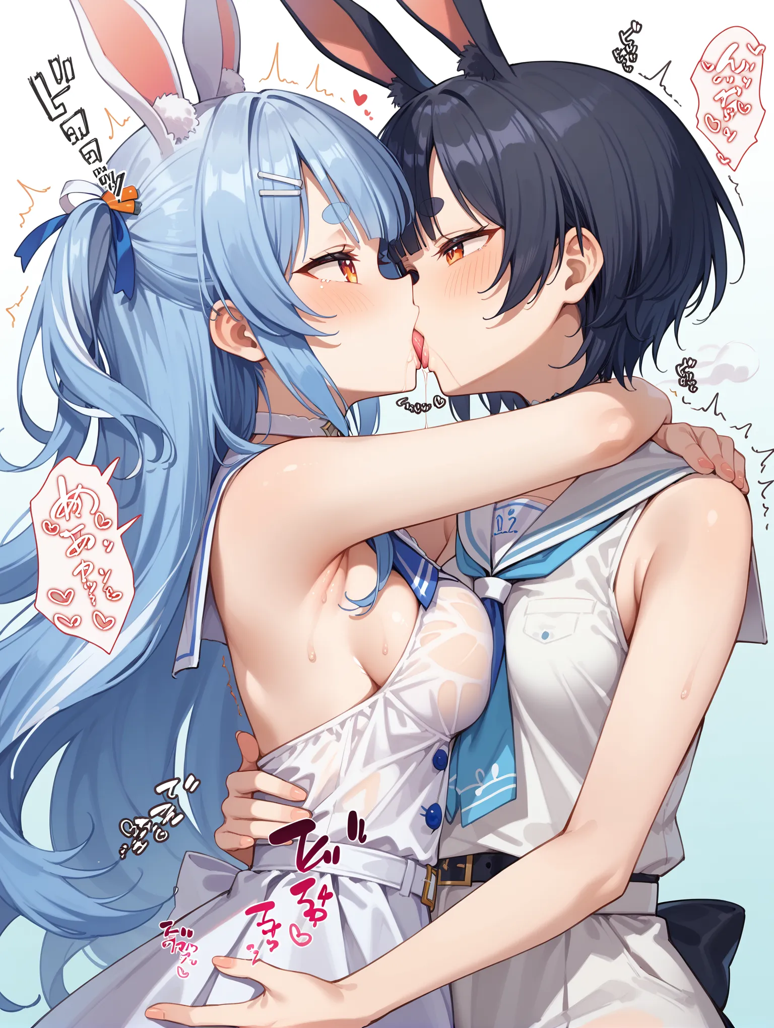 ホロライブ所属のVTuberぺこーらのエッチなAI画像500枚！(11ページ目)の5枚目の画像です。