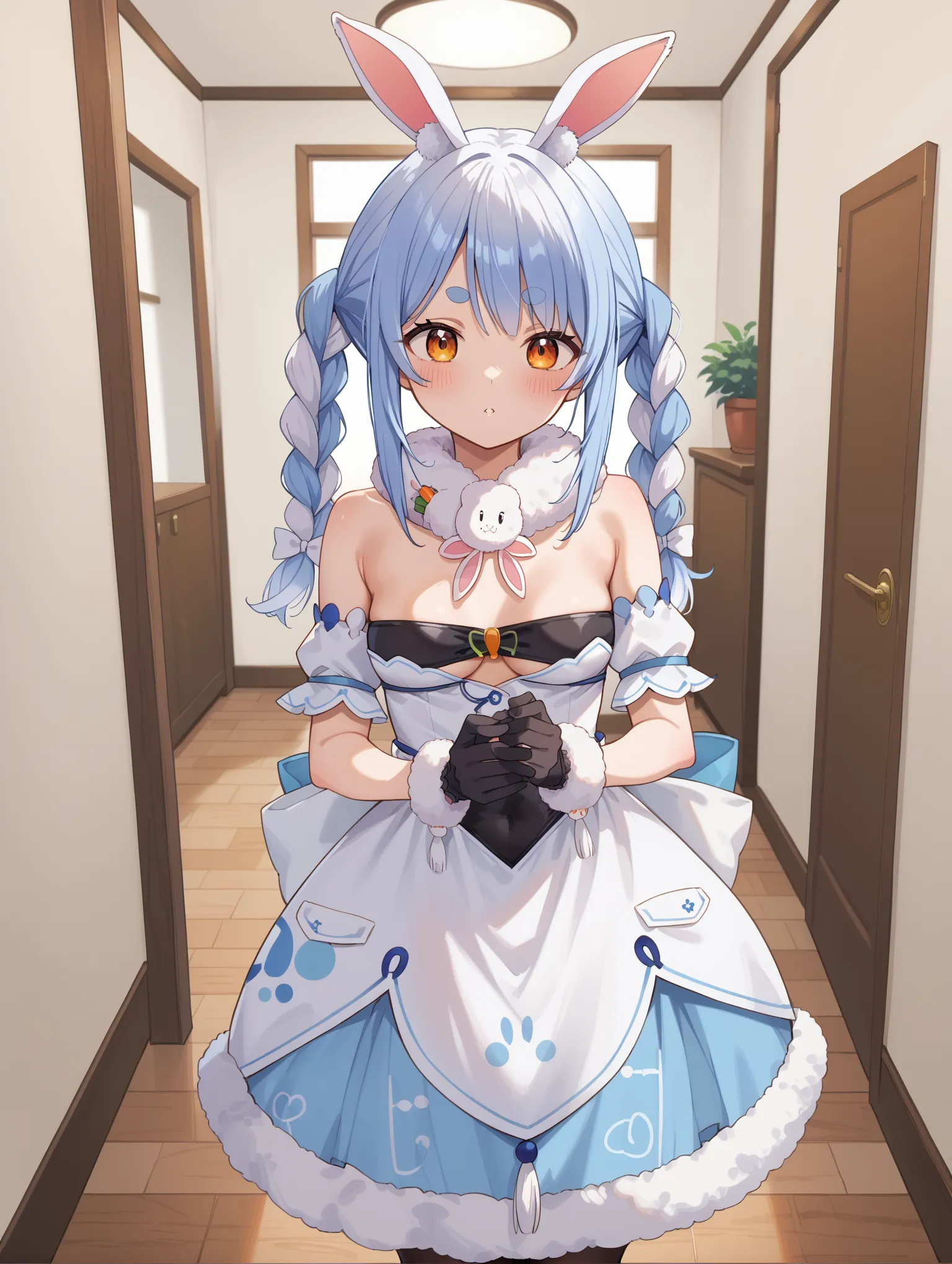 ホロライブ所属のVTuberぺこーらのエッチなAI画像500枚！(11ページ目)の8枚目の画像です。