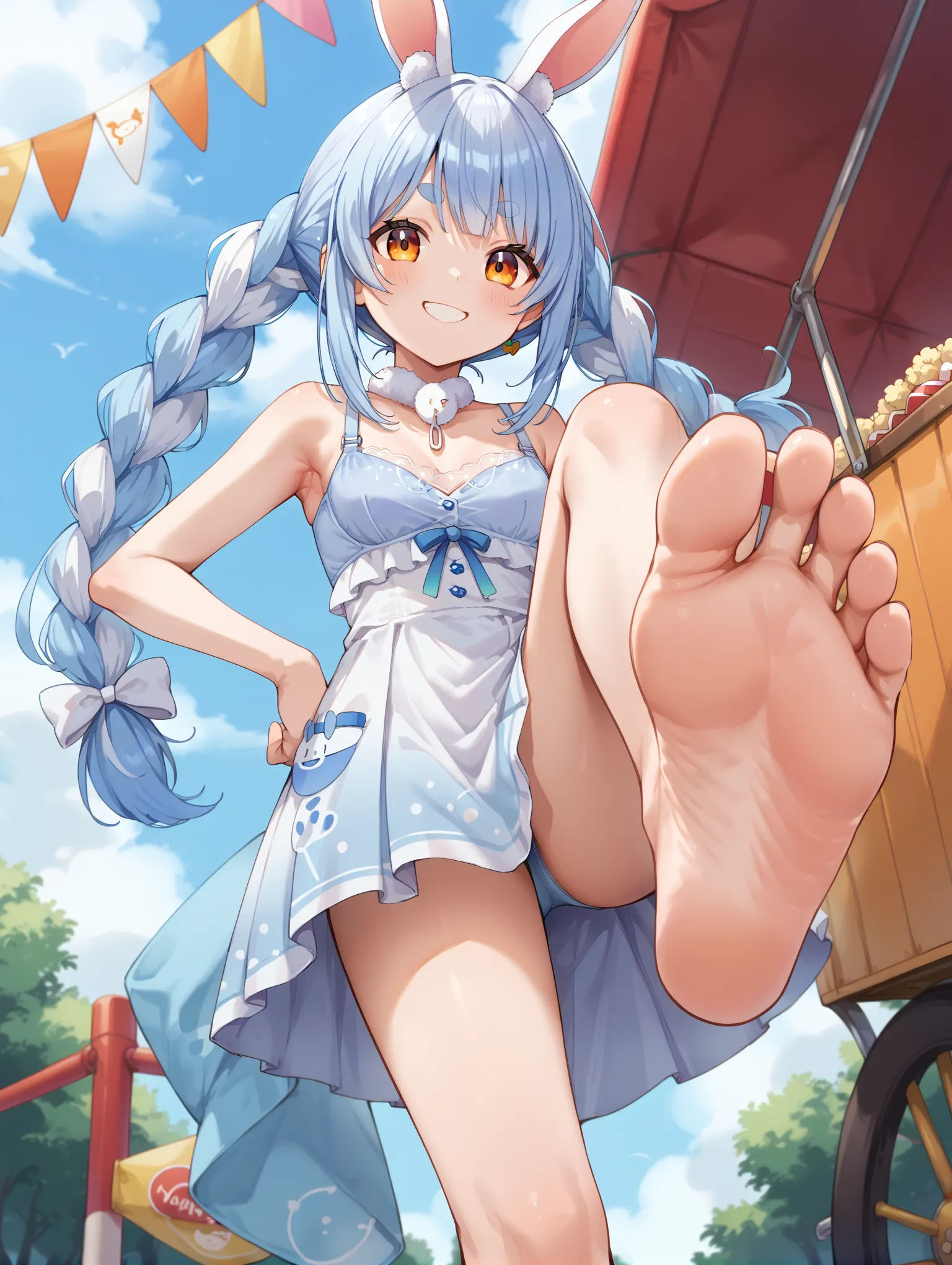 ホロライブ所属のVTuberぺこーらのエッチなAI画像500枚！(12ページ目)の8枚目の画像です。