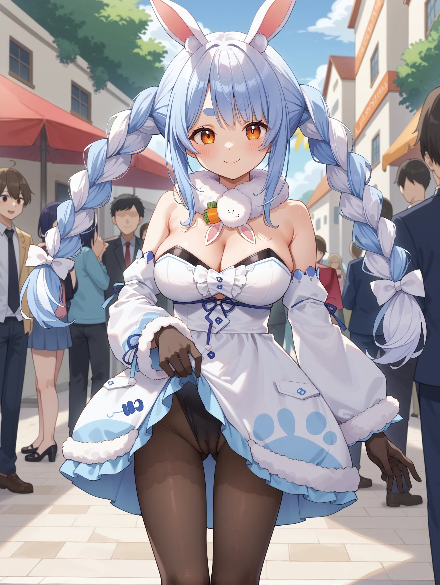 ホロライブ所属のVTuberぺこーらのエッチなAI画像500枚！(12ページ目)の17枚目の画像です。