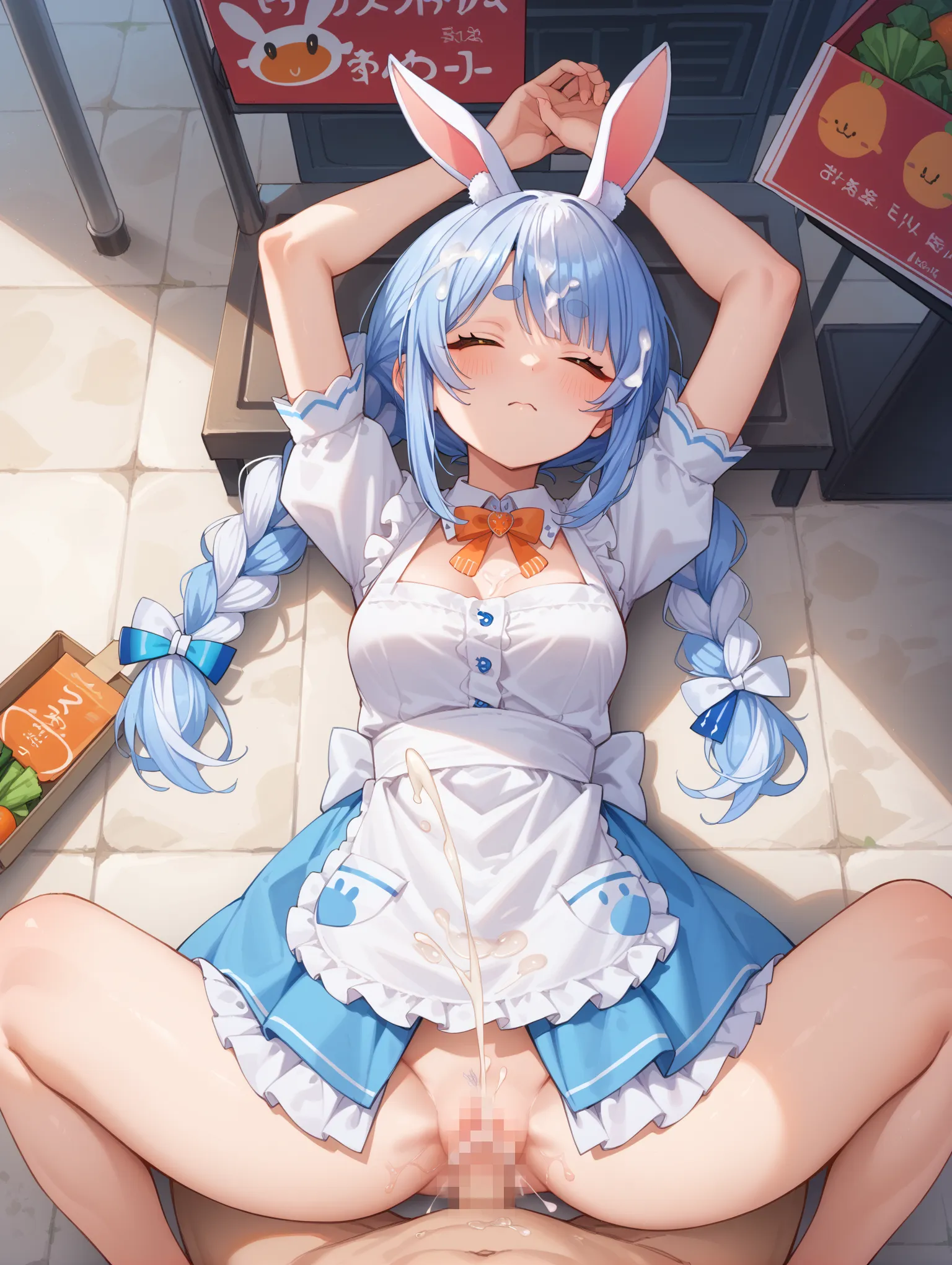 ホロライブ所属のVTuberぺこーらのエッチなAI画像500枚！(13ページ目)の5枚目の画像です。