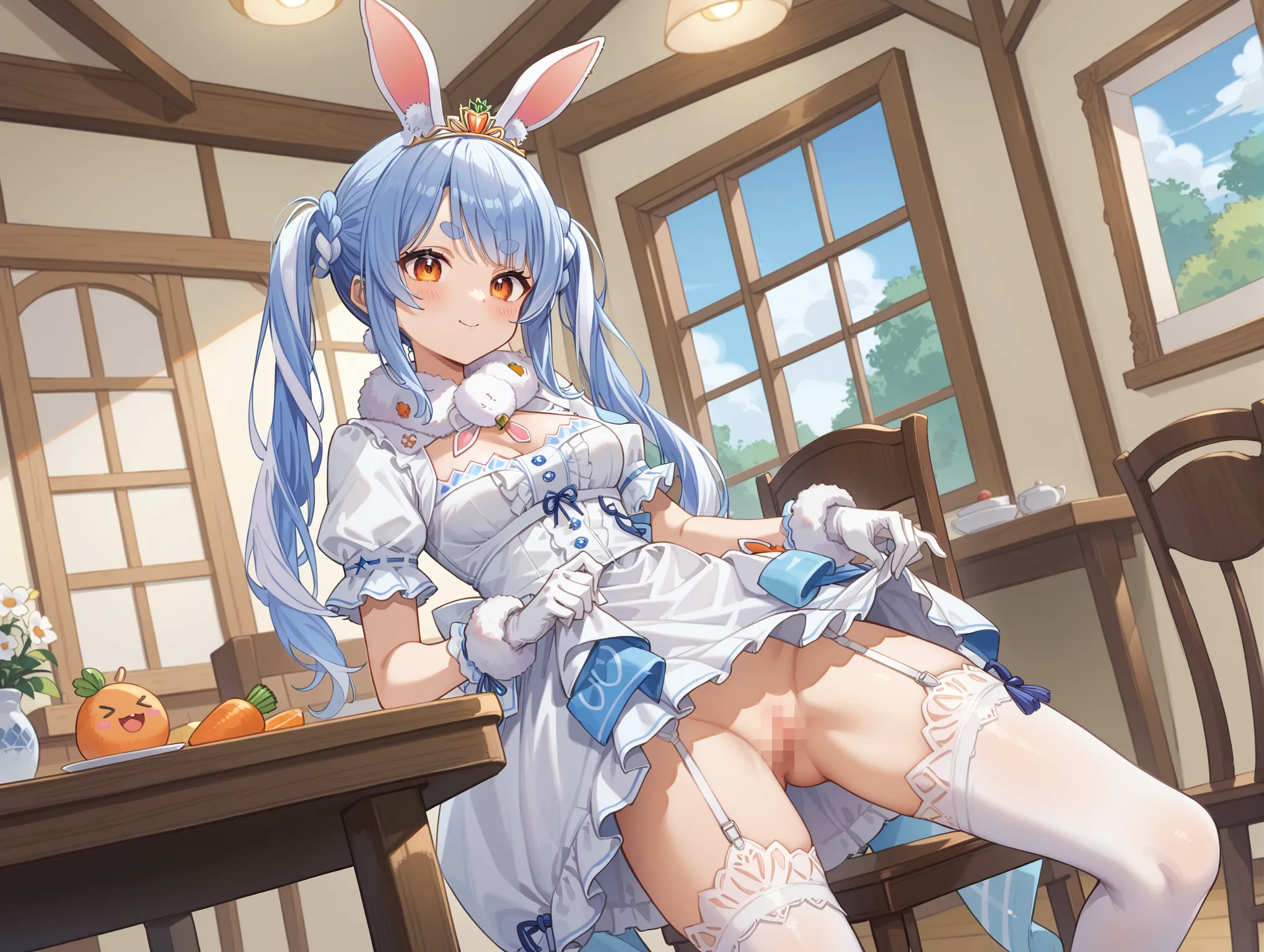 ホロライブ所属のVTuberぺこーらのエッチなAI画像500枚！(13ページ目)の7枚目の画像です。