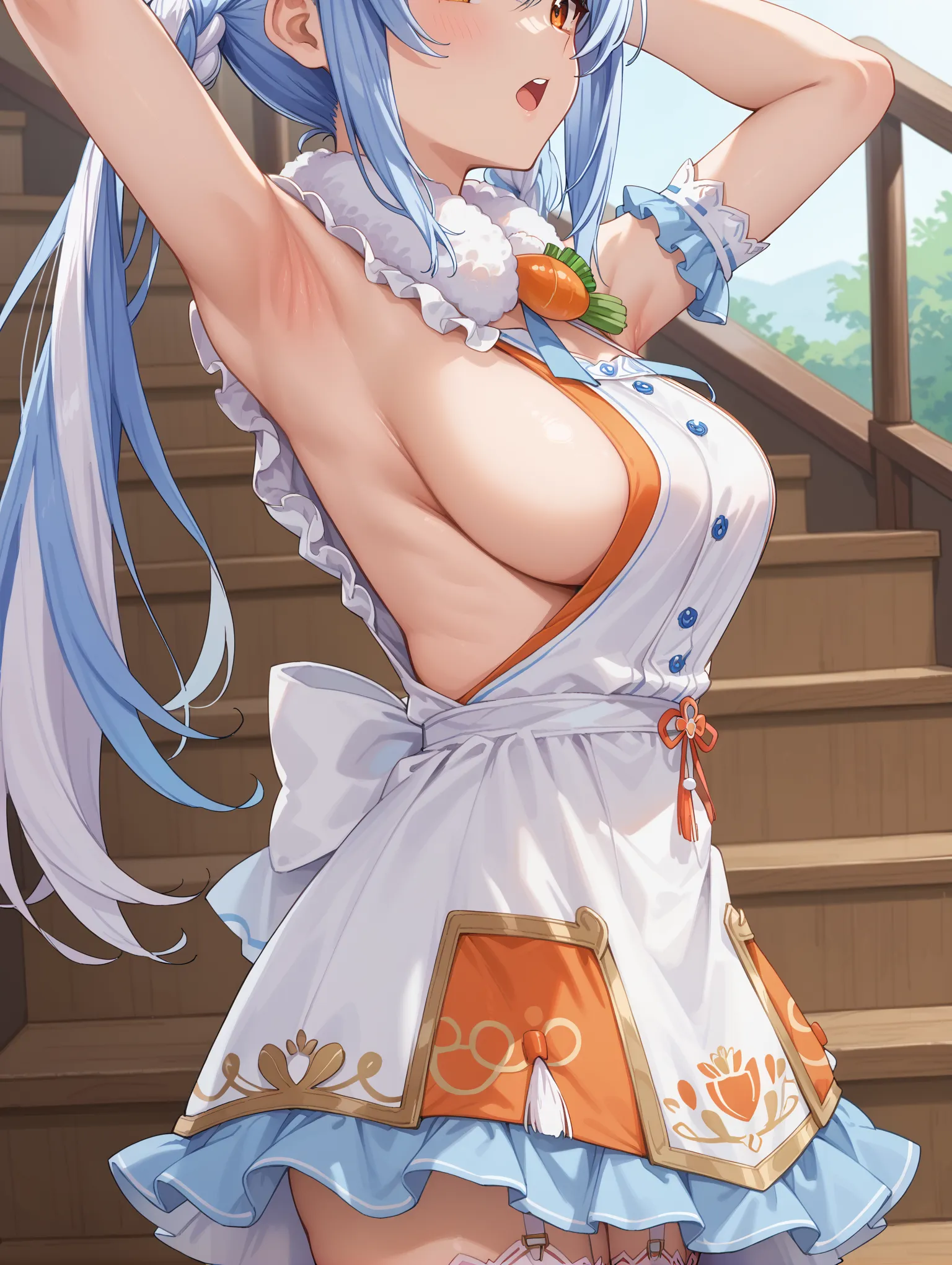 ホロライブ所属のVTuberぺこーらのエッチなAI画像500枚！(4ページ目)の11枚目の画像です。