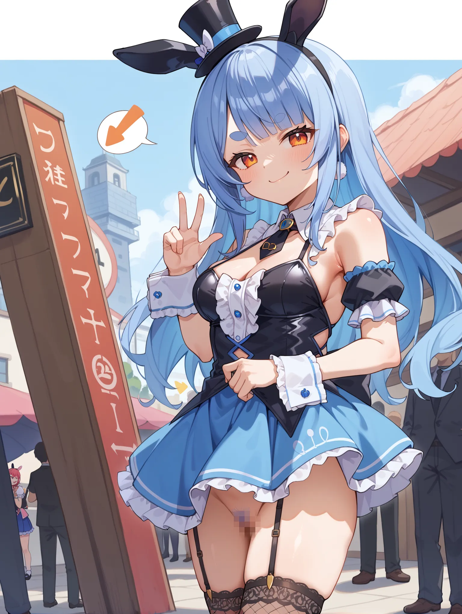 ホロライブ所属のVTuberぺこーらのエッチなAI画像500枚！(5ページ目)の23枚目の画像です。