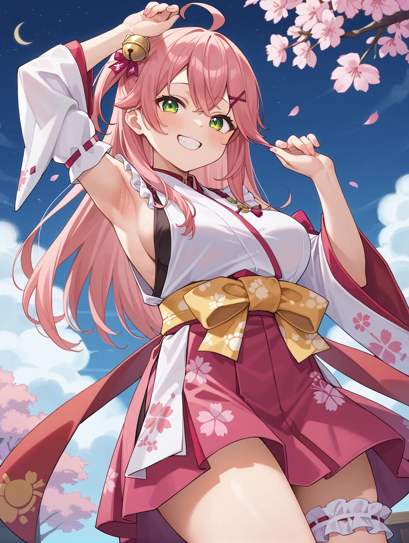 ホロライブ所属のVTuberエリート巫女なみこちのエッチなAI画像379枚！(10ページ目)の15枚目の画像です。