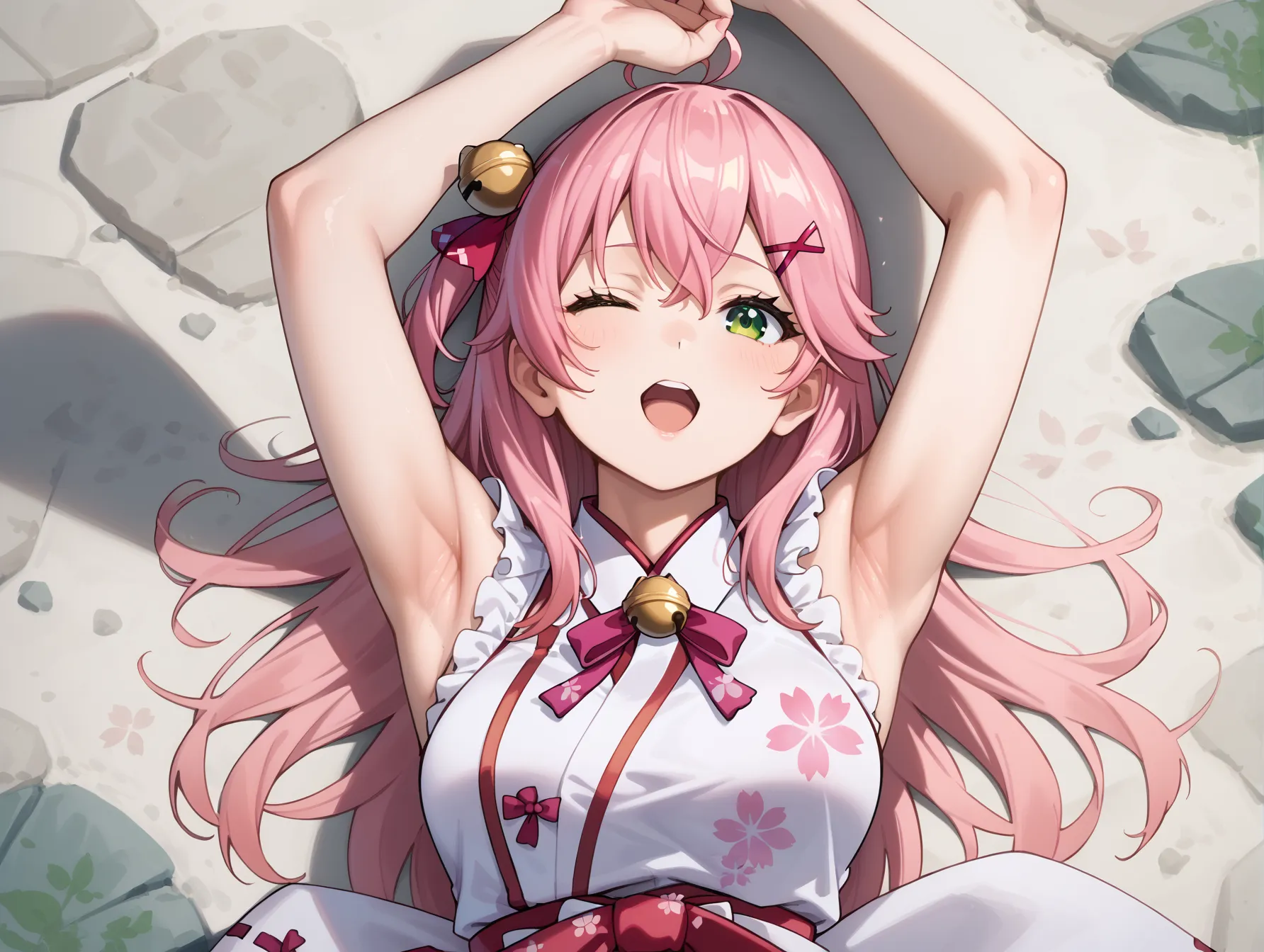 ホロライブ所属のVTuberエリート巫女なみこちのエッチなAI画像379枚！(9ページ目)の13枚目の画像です。