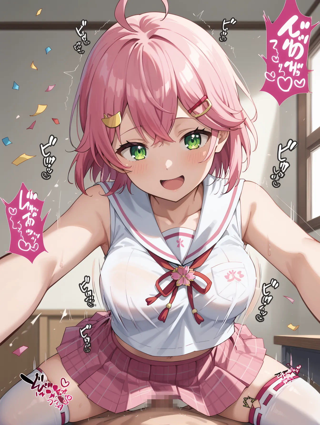ホロライブ所属のVTuberエリート巫女なみこちのエッチなAI画像379枚！(7ページ目)の26枚目の画像です。
