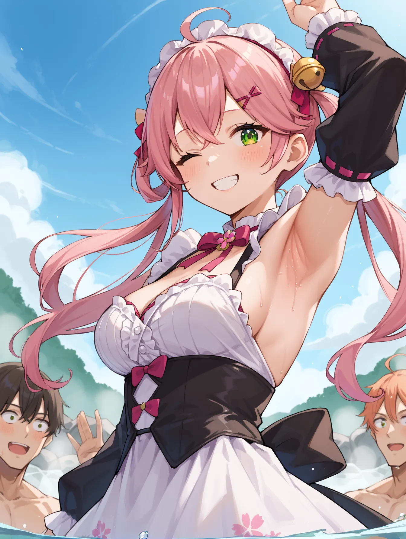 ホロライブ所属のVTuberエリート巫女なみこちのエッチなAI画像379枚！(10ページ目)の5枚目の画像です。