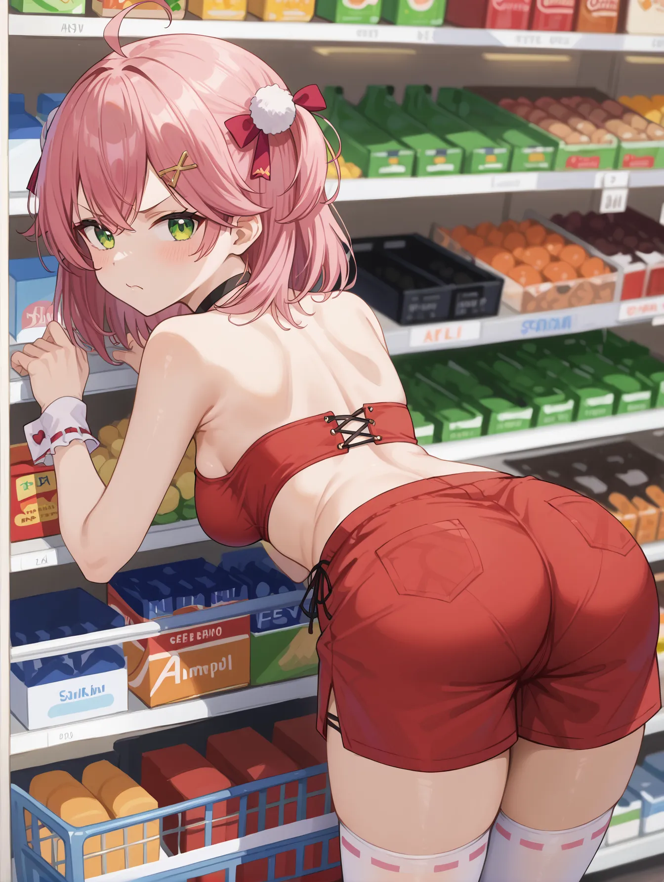 ホロライブ所属のVTuberエリート巫女なみこちのエッチなAI画像379枚！の19枚目の画像です。
