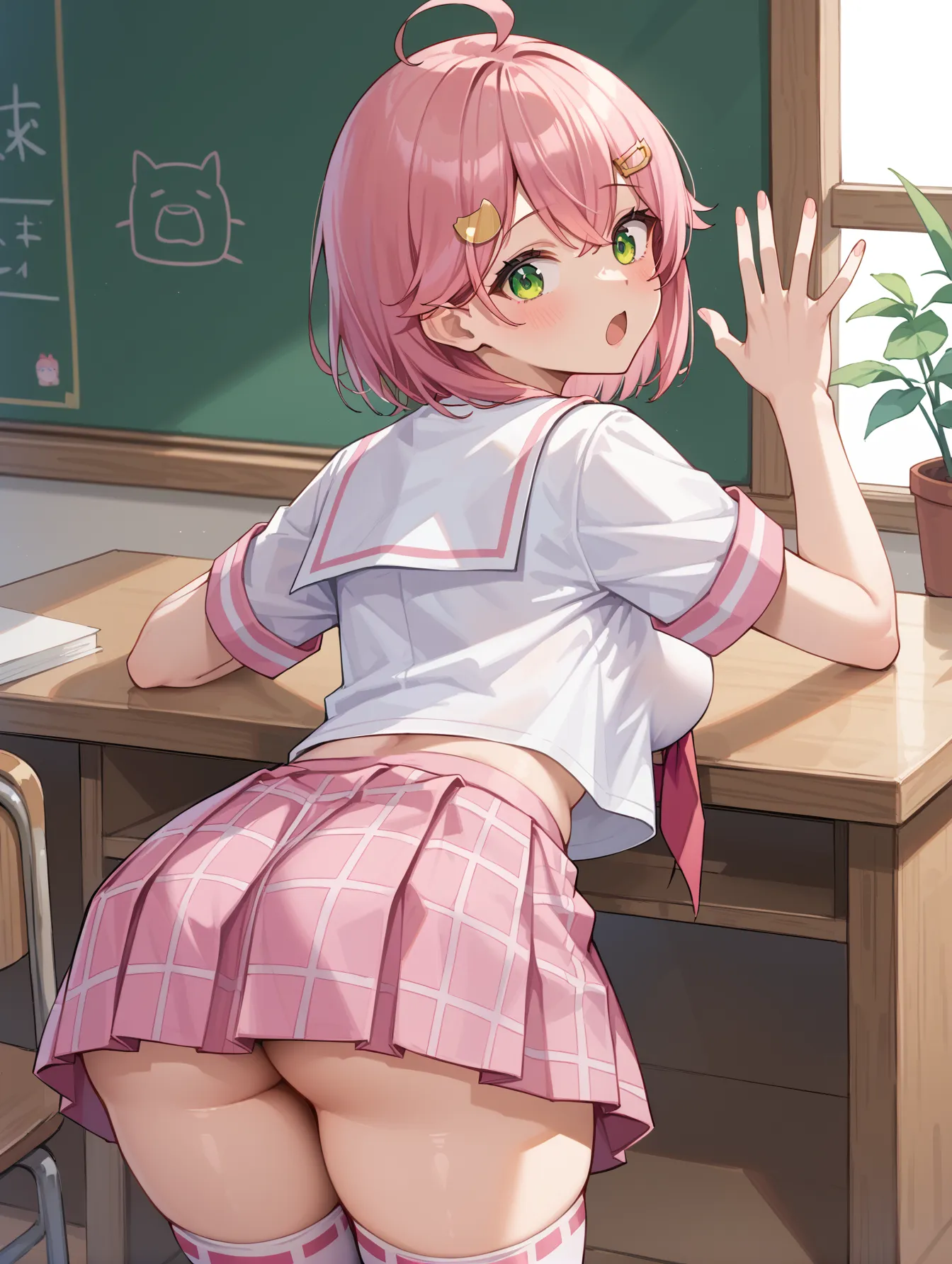 ホロライブ所属のVTuberエリート巫女なみこちのエッチなAI画像379枚！(6ページ目)の40枚目の画像です。