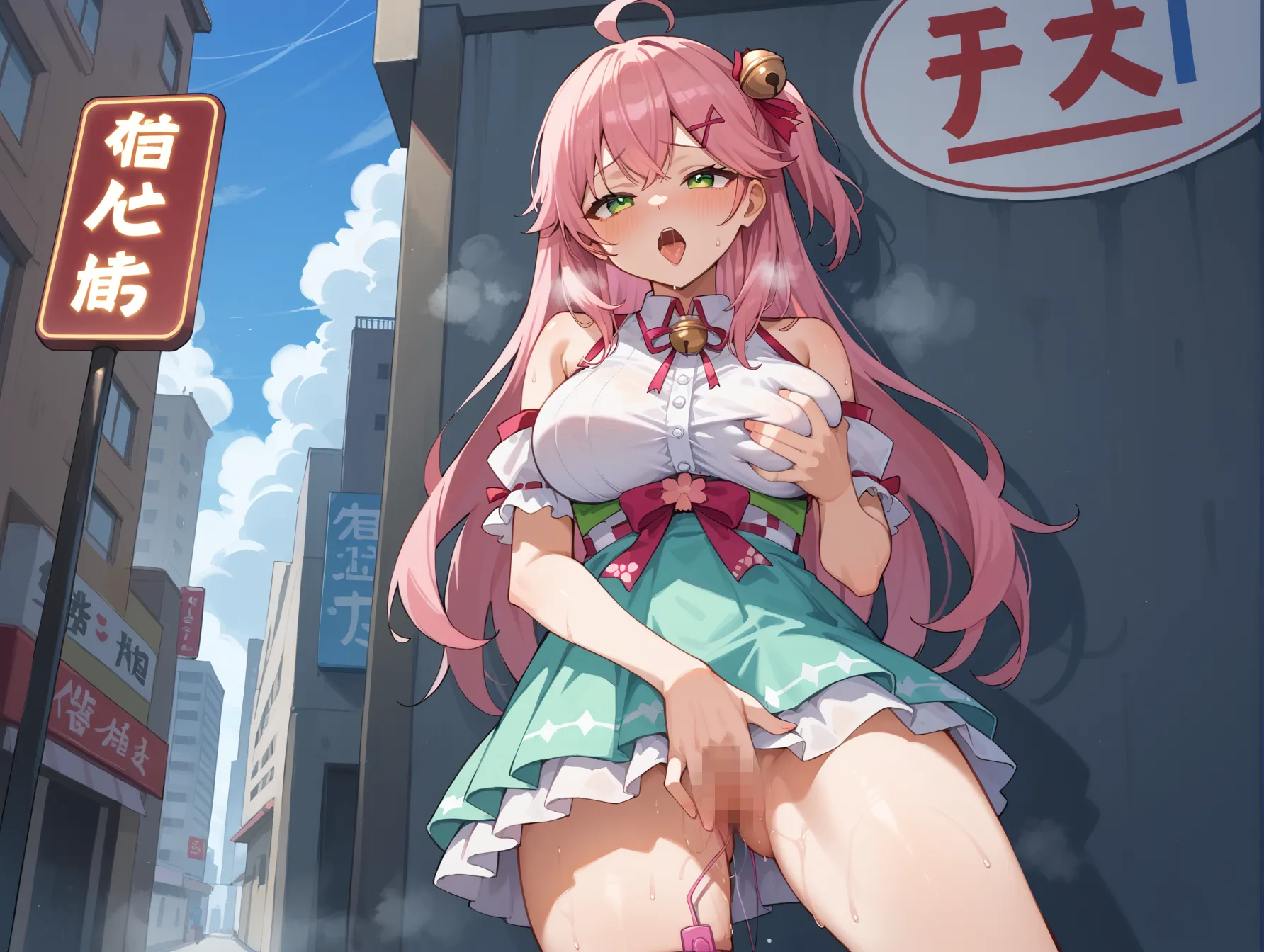 ホロライブ所属のVTuberエリート巫女なみこちのエッチなAI画像379枚！の29枚目の画像です。
