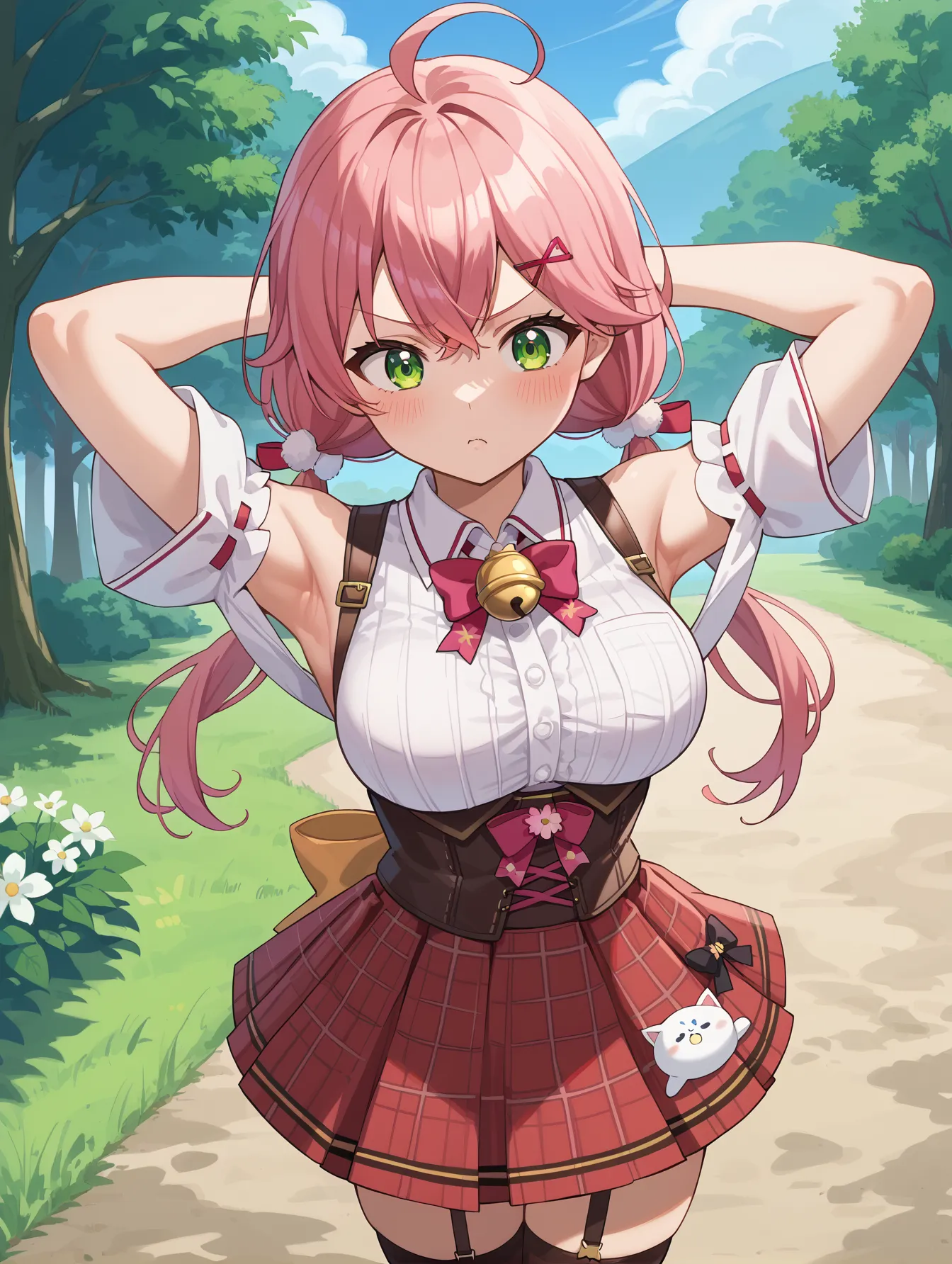 ホロライブ所属のVTuberエリート巫女なみこちのエッチなAI画像379枚！(5ページ目)の22枚目の画像です。