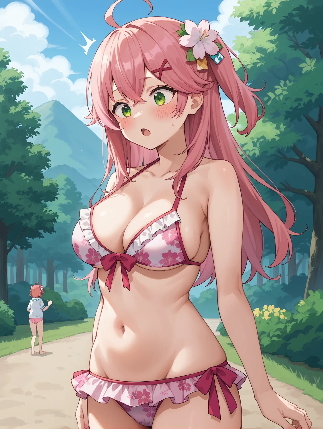 ホロライブ所属のVTuberエリート巫女なみこちのエッチなAI画像379枚！(10ページ目)の13枚目の画像です。