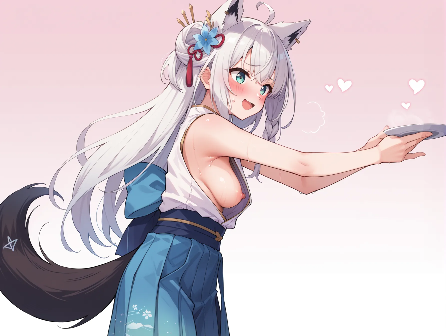 【白上フブキエロ画像】ホロライブ所属のキツネぶいちゅーばーなフブキングのエッチなAI画像375枚！(9ページ目)_次ページのエロ画像