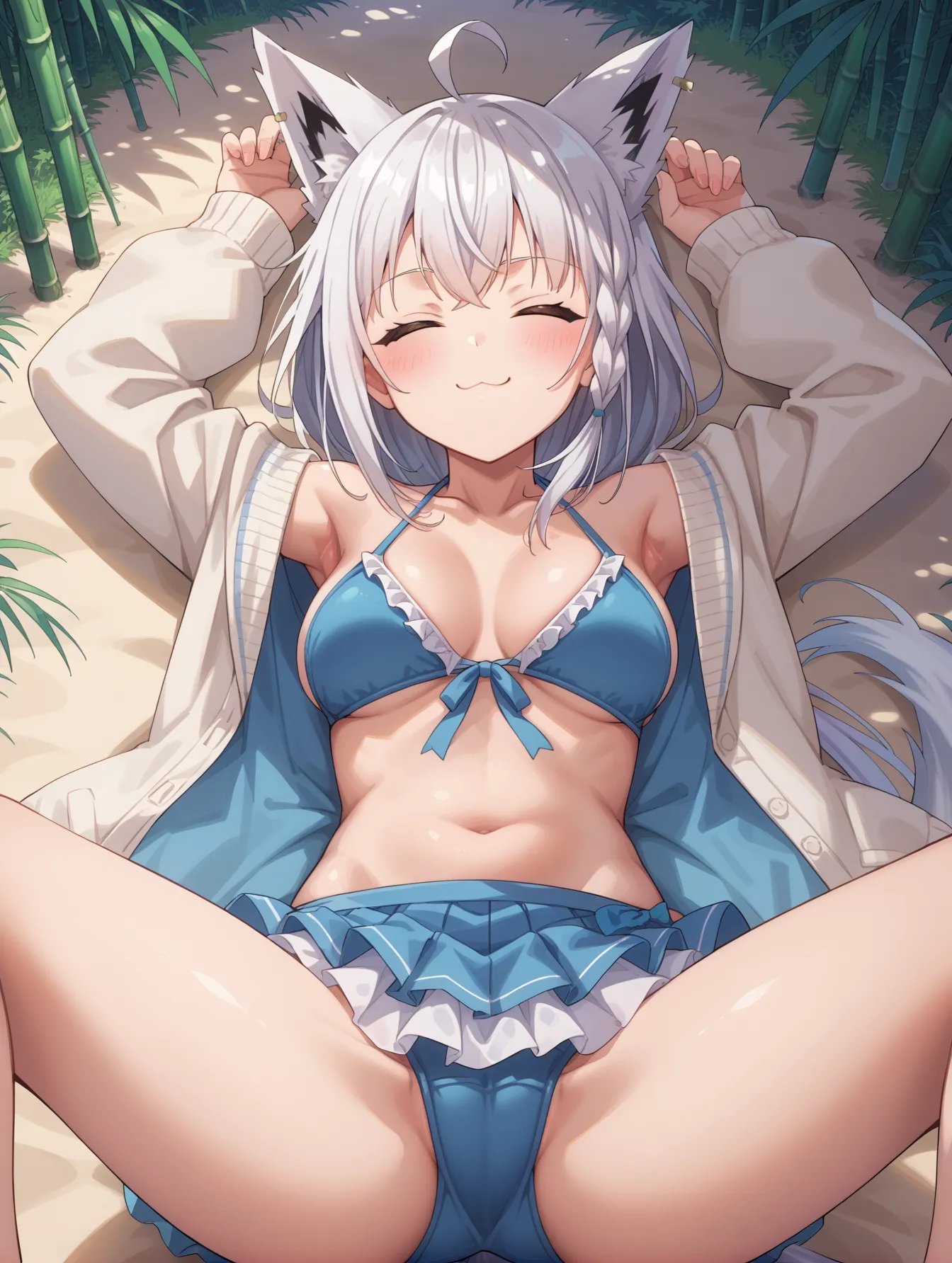 ホロライブ所属のキツネぶいちゅーばーなフブキングのエッチなAI画像375枚！(10ページ目)の6枚目の画像です。