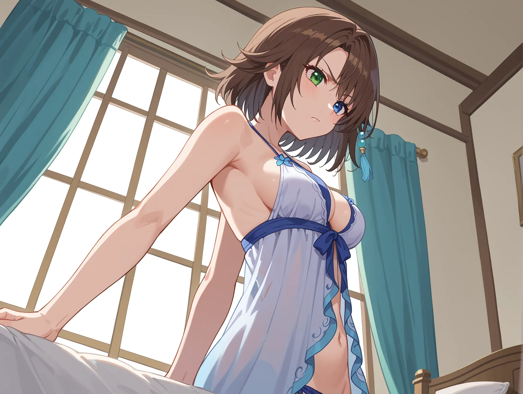 FinalFantasyXに登場する和装とセクシーな身体が似合うユウナのAI画像400枚！(8ページ目)の37枚目の画像です。