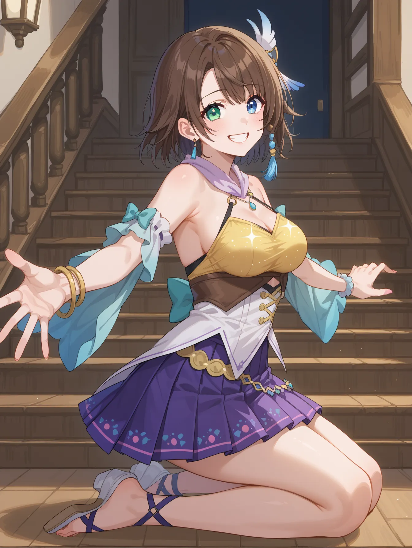 FinalFantasyXに登場する和装とセクシーな身体が似合うユウナのAI画像400枚！の26枚目の画像です。