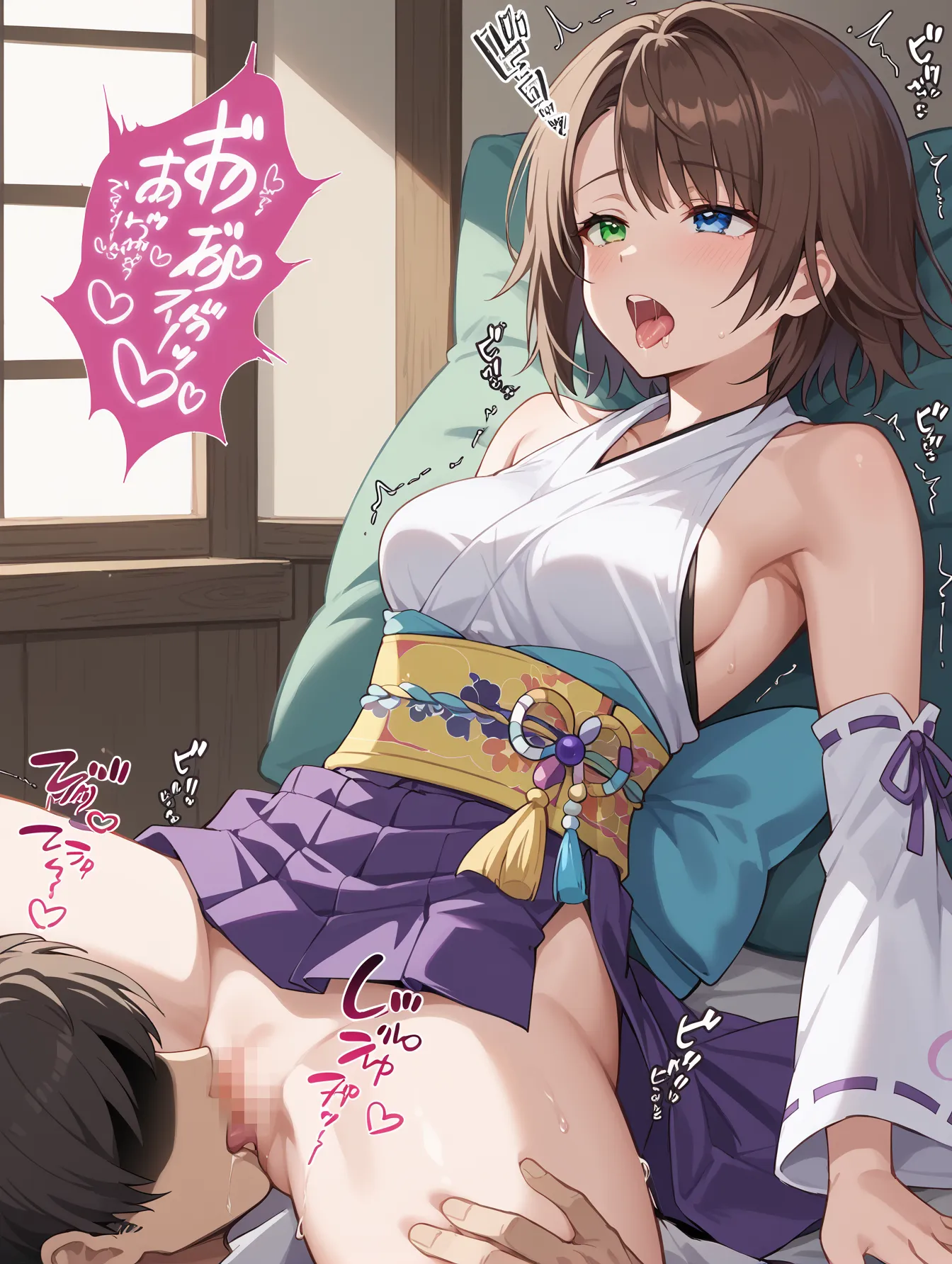 FinalFantasyXに登場する和装とセクシーな身体が似合うユウナのAI画像400枚！(2ページ目)の3枚目の画像です。