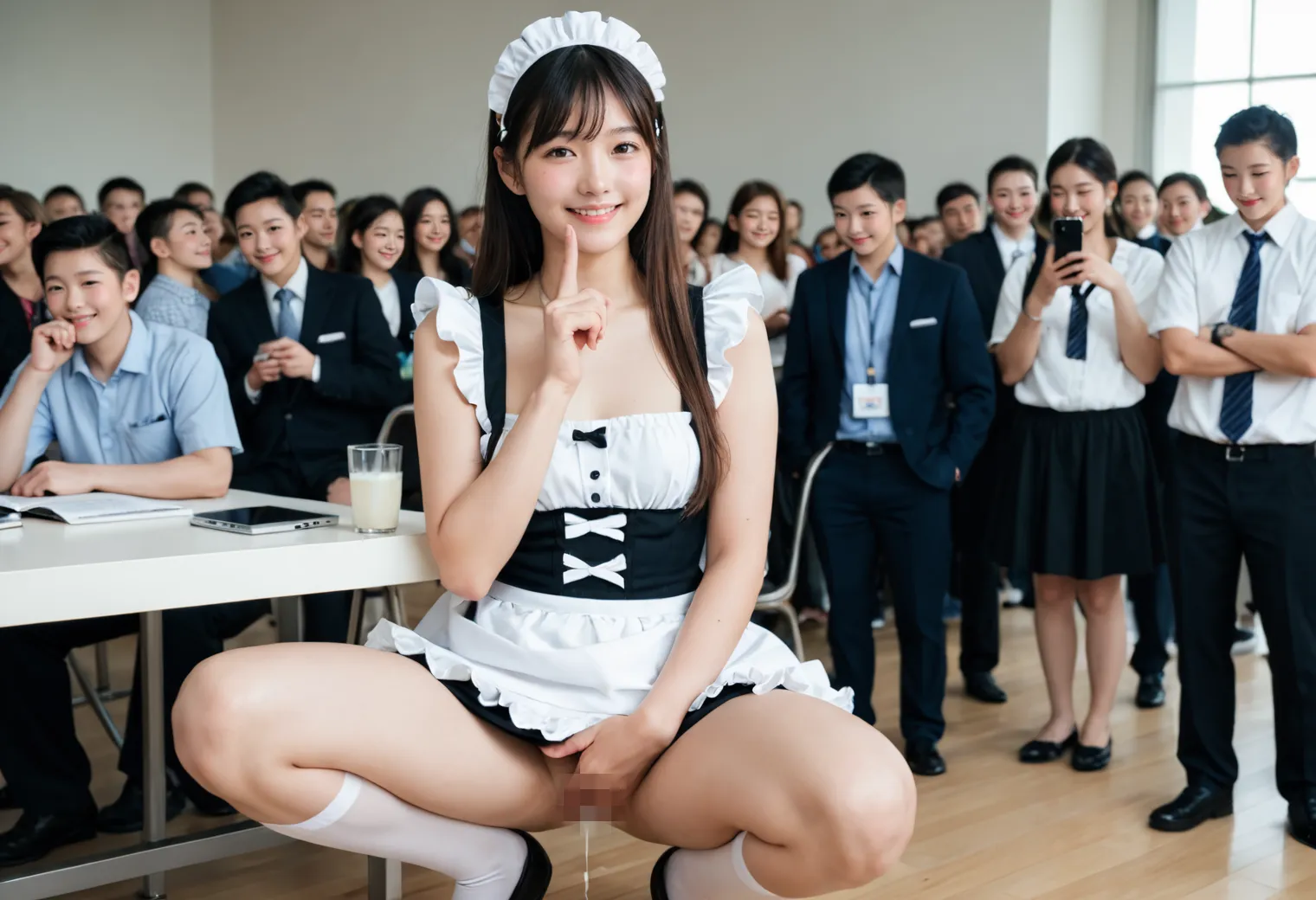 指やディルドに野菜まで？！色んな物で自慰しちゃうエッチな女の子たちのAI画像309枚！(5ページ目) 26枚目の画像です。