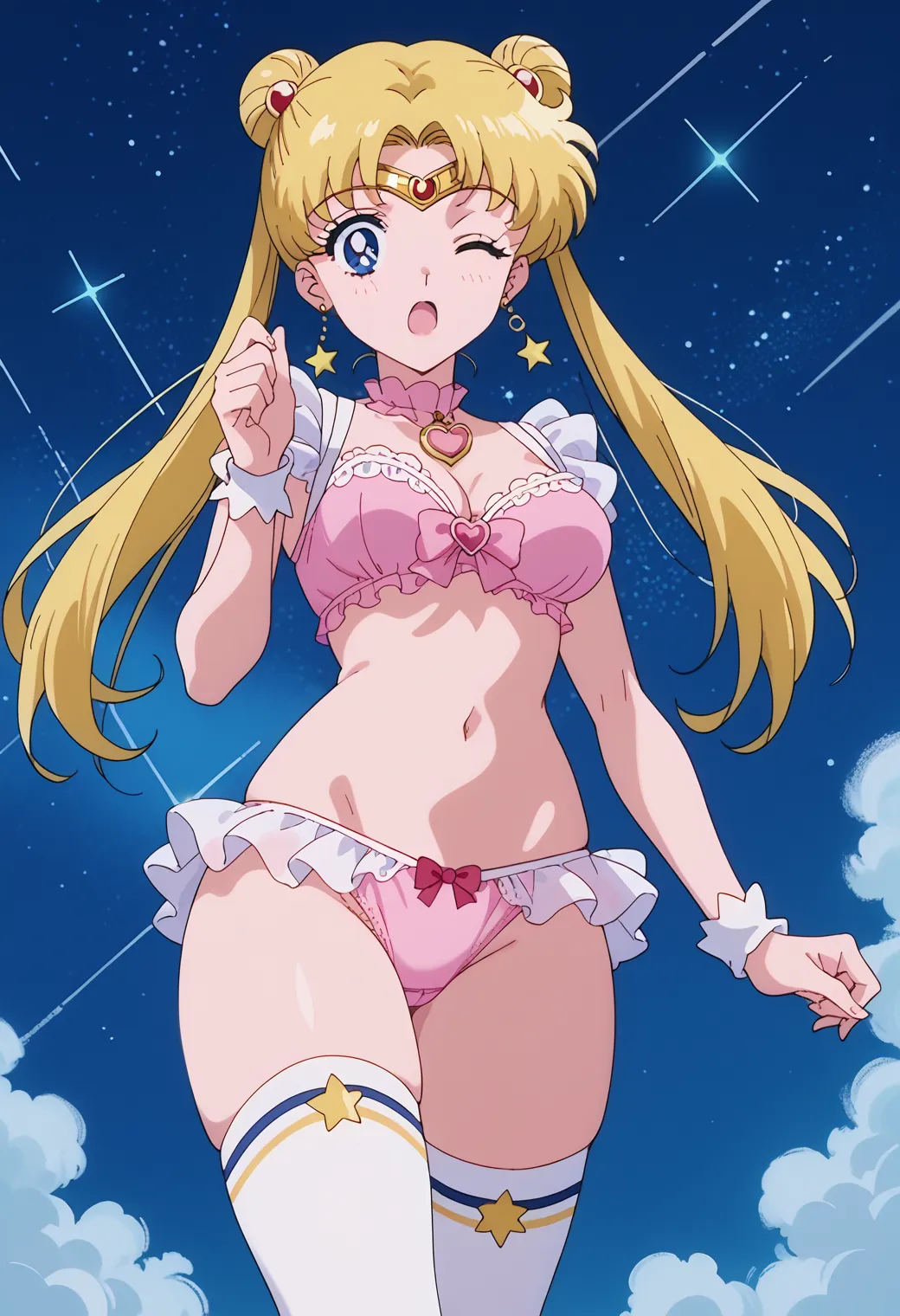 「月に代わっておしおきよ」でお馴染み月野うさぎちゃんのエッチなAI画像390枚(8ページ目)の38枚目の画像です。
