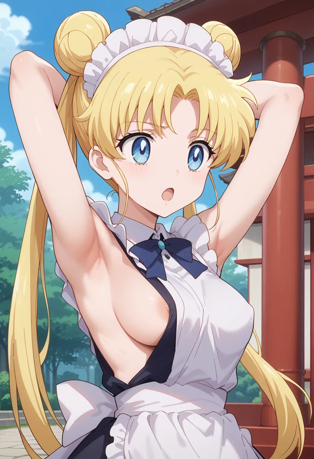 「月に代わっておしおきよ」でお馴染み月野うさぎちゃんのエッチなAI画像390枚(9ページ目)の2枚目の画像です。