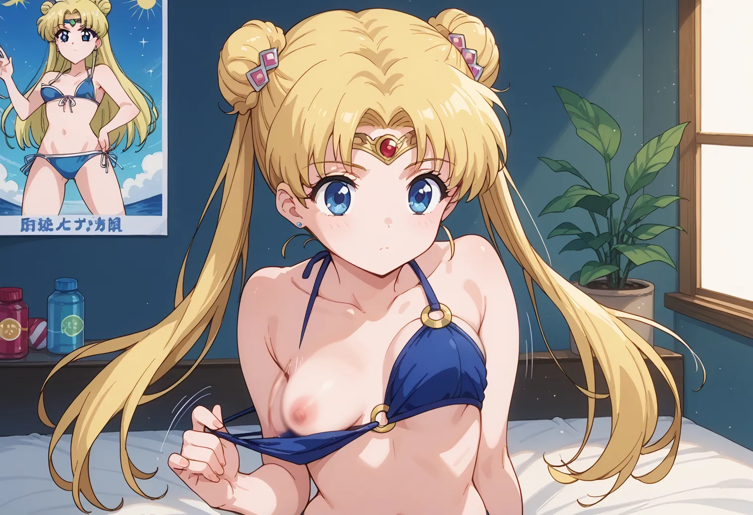「月に代わっておしおきよ」でお馴染み月野うさぎちゃんのエッチなAI画像390枚(3ページ目)の4枚目の画像です。