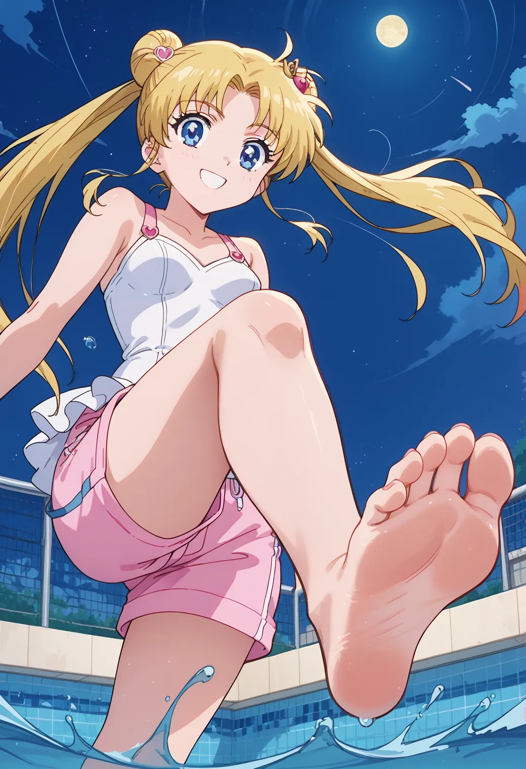 「月に代わっておしおきよ」でお馴染み月野うさぎちゃんのエッチなAI画像390枚(3ページ目)の18枚目の画像です。