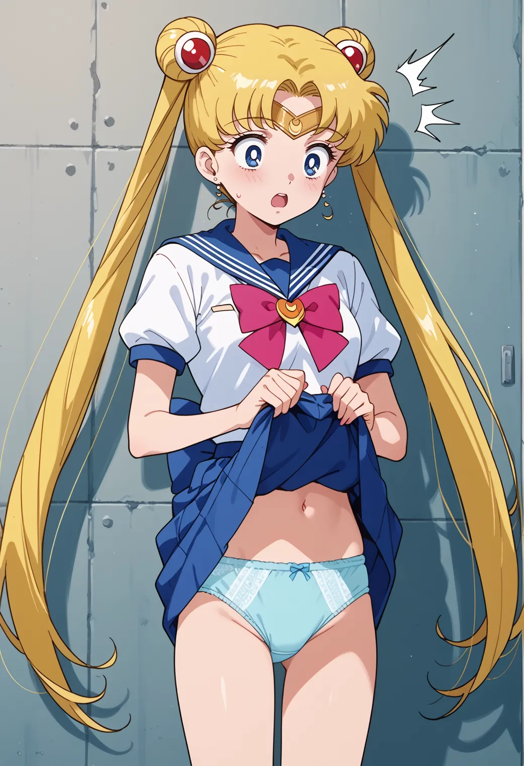 「月に代わっておしおきよ」でお馴染み月野うさぎちゃんのエッチなAI画像390枚(4ページ目)の19枚目の画像です。