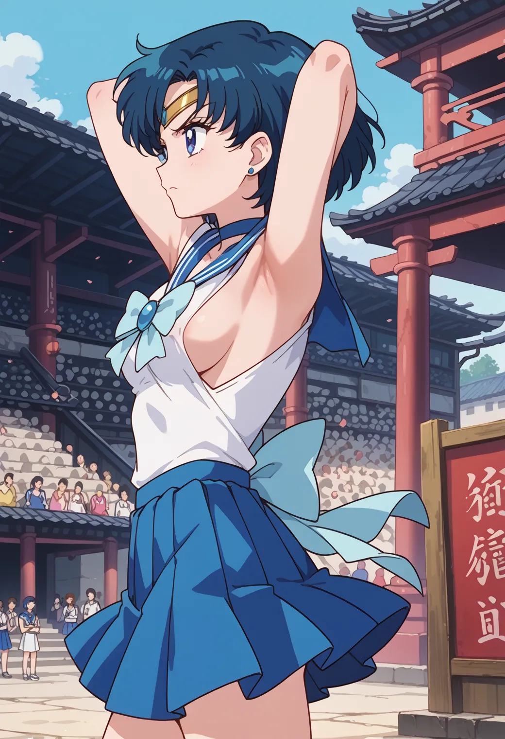 「愛と知性のセーラー服美少女戦士！」が決め台詞な水野亜美ちゃんのエッチなAI画像371枚！(5ページ目)の28枚目の画像です。