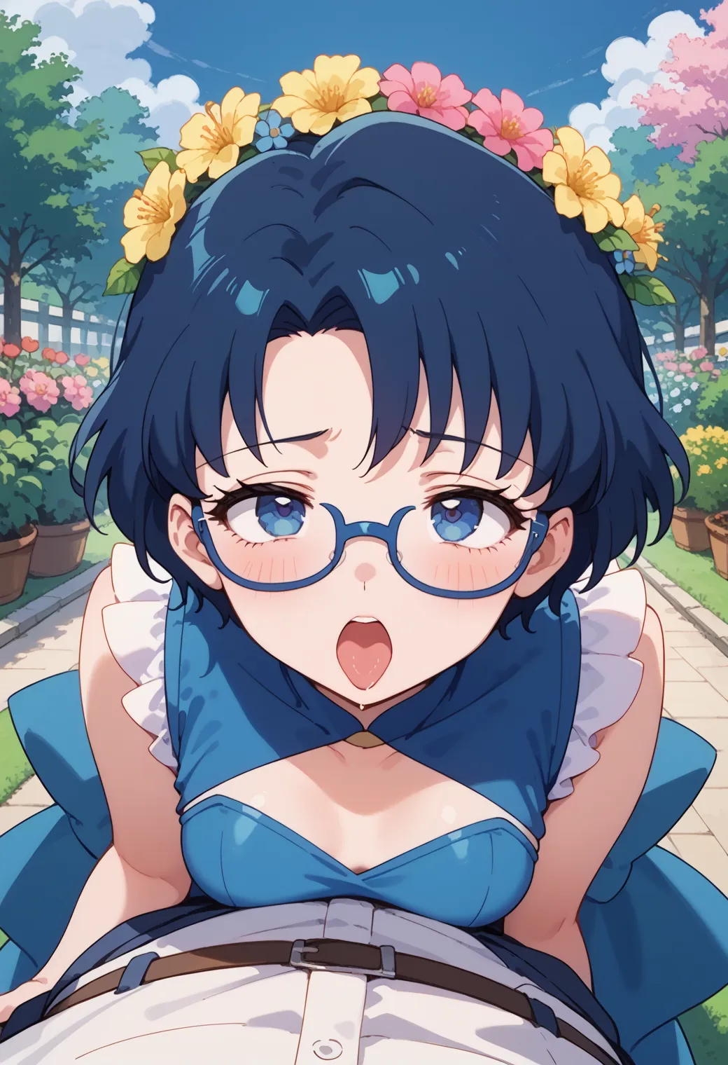 「愛と知性のセーラー服美少女戦士！」が決め台詞な水野亜美ちゃんのエッチなAI画像371枚！(5ページ目)の40枚目の画像です。