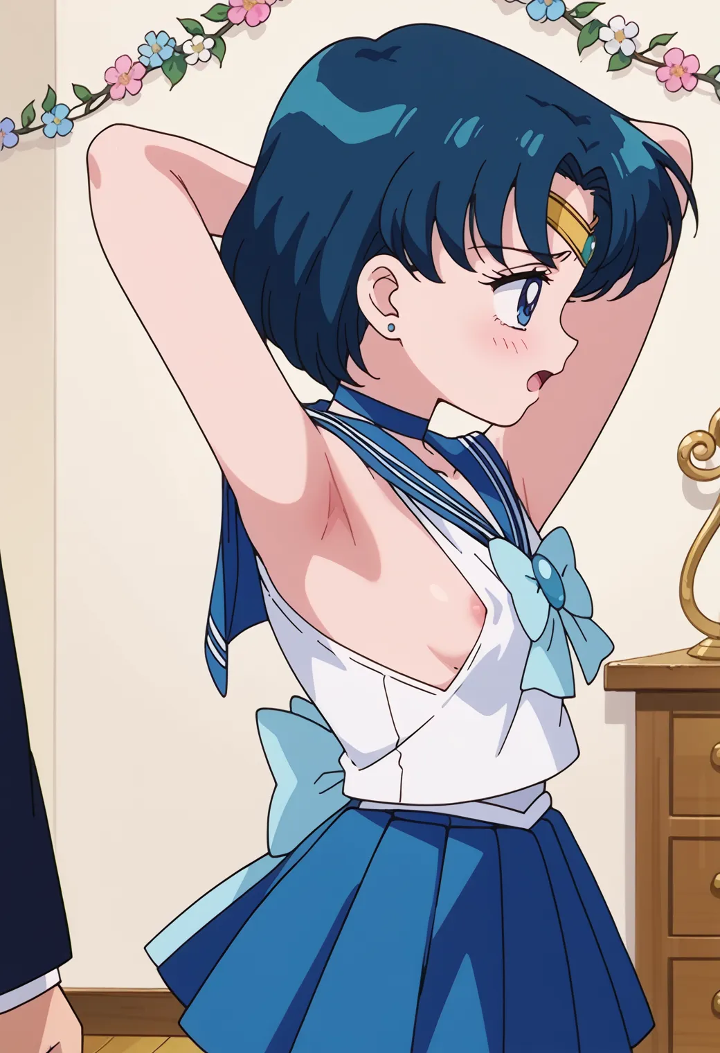 「愛と知性のセーラー服美少女戦士！」が決め台詞な水野亜美ちゃんのエッチなAI画像371枚！(6ページ目)の7枚目の画像です。