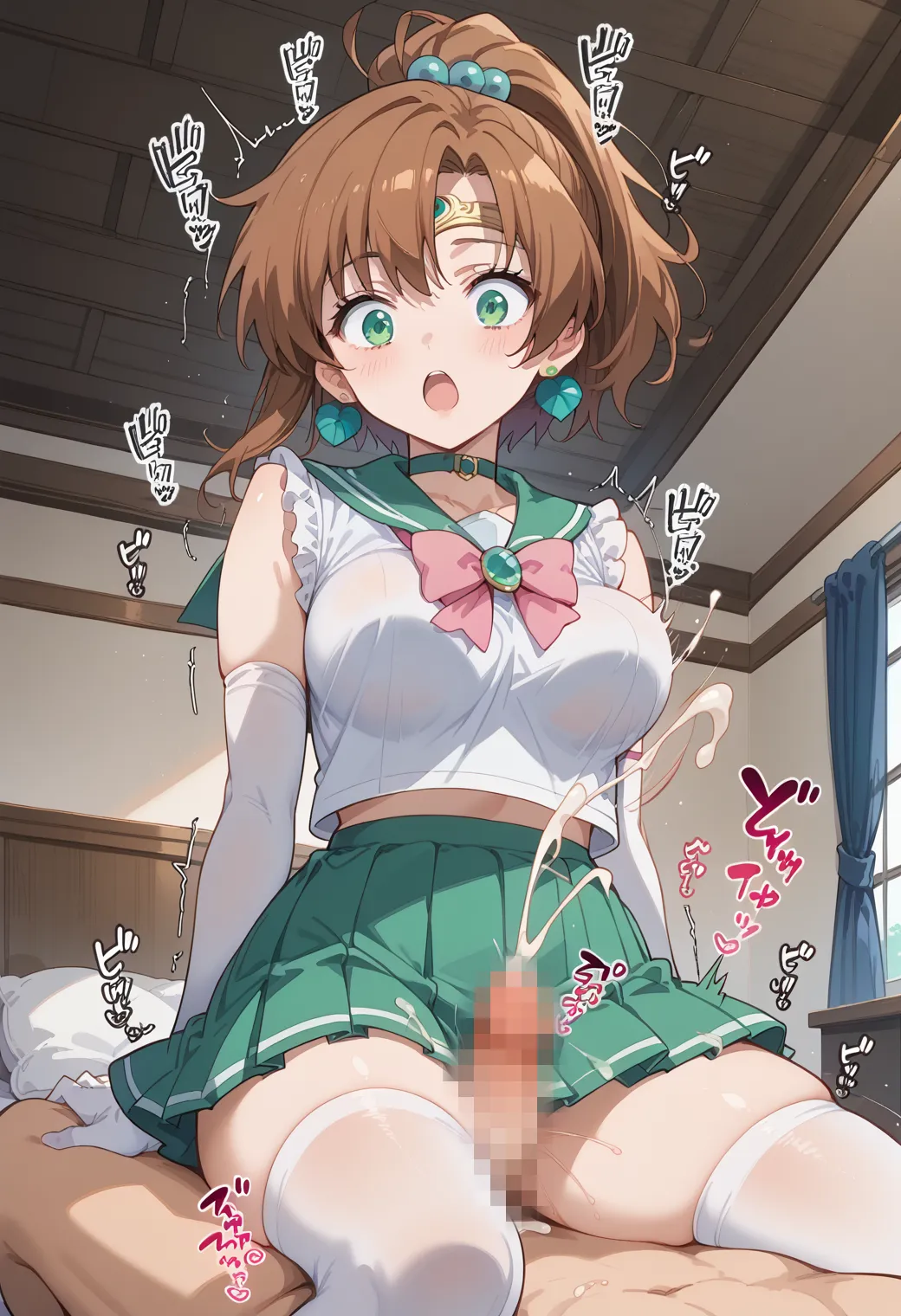 「雷の星！木星を守護にもつ保護の戦士！」が決め台詞な木野まことちゃんのエッチなAI画像380枚！(7ページ目) 29枚目の画像です。