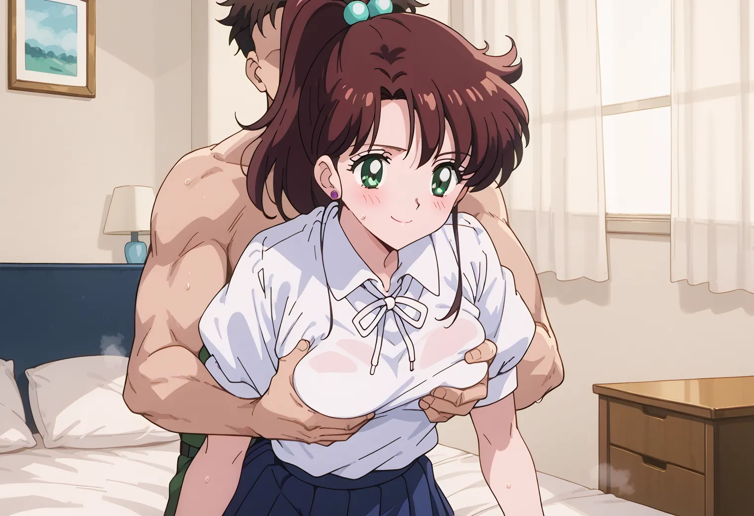 「雷の星！木星を守護にもつ保護の戦士！」が決め台詞な木野まことちゃんのエッチなAI画像380枚！(6ページ目) 16枚目の画像です。