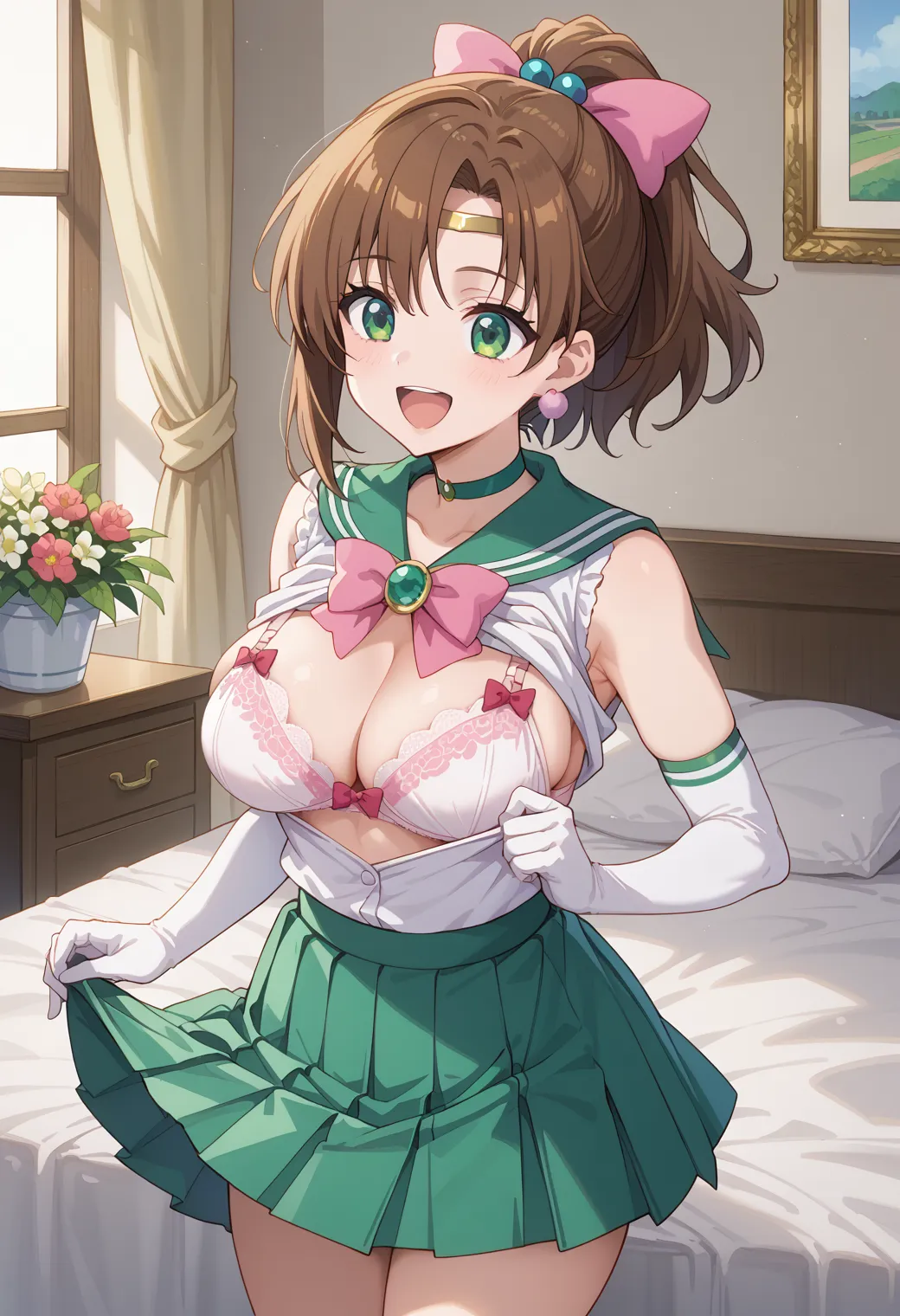 「雷の星！木星を守護にもつ保護の戦士！」が決め台詞な木野まことちゃんのエッチなAI画像380枚！(7ページ目) 36枚目の画像です。
