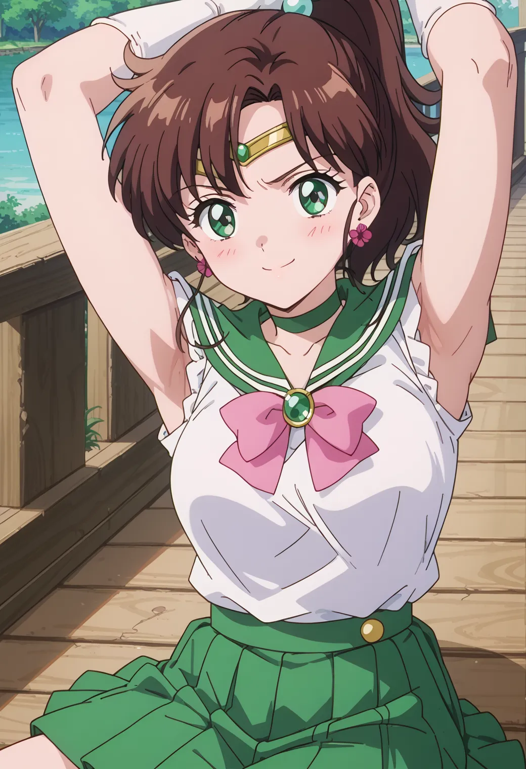 「雷の星！木星を守護にもつ保護の戦士！」が決め台詞な木野まことちゃんのエッチなAI画像380枚！(9ページ目) 39枚目の画像です。