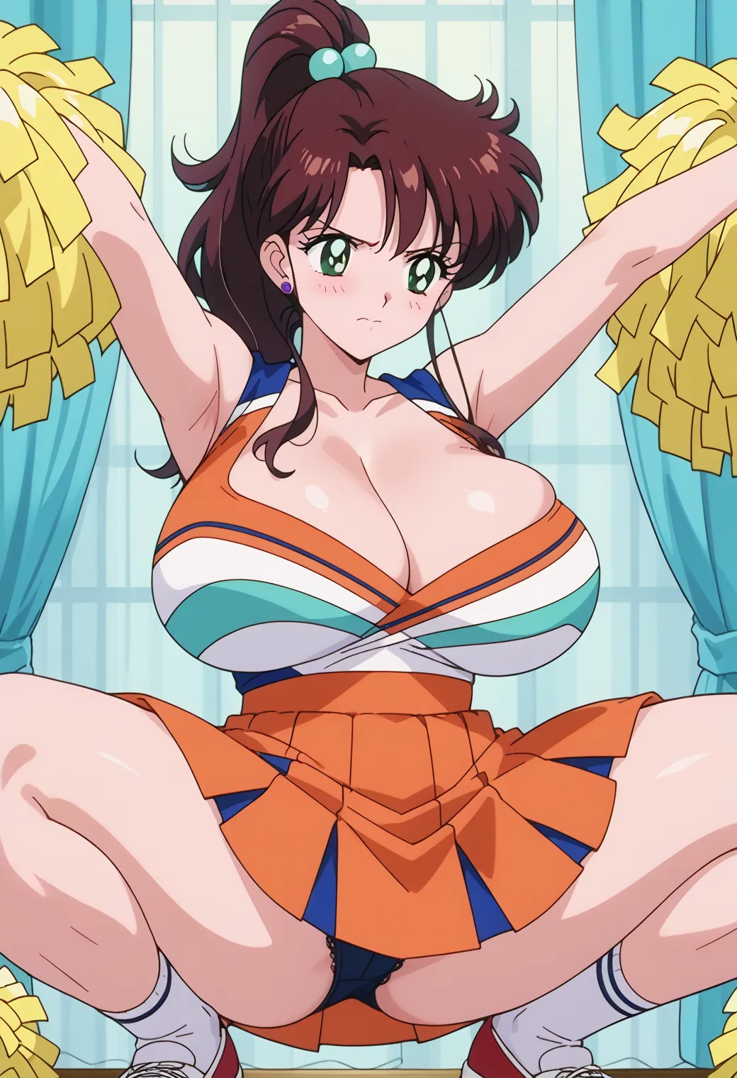 「雷の星！木星を守護にもつ保護の戦士！」が決め台詞な木野まことちゃんのエッチなAI画像380枚！(8ページ目) 40枚目の画像です。