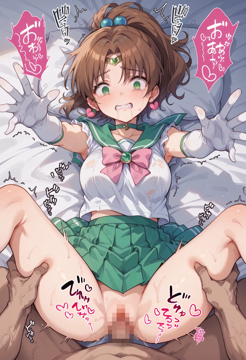 「雷の星！木星を守護にもつ保護の戦士！」が決め台詞な木野まことちゃんのエッチなAI画像380枚！(4ページ目) 33枚目の画像です。