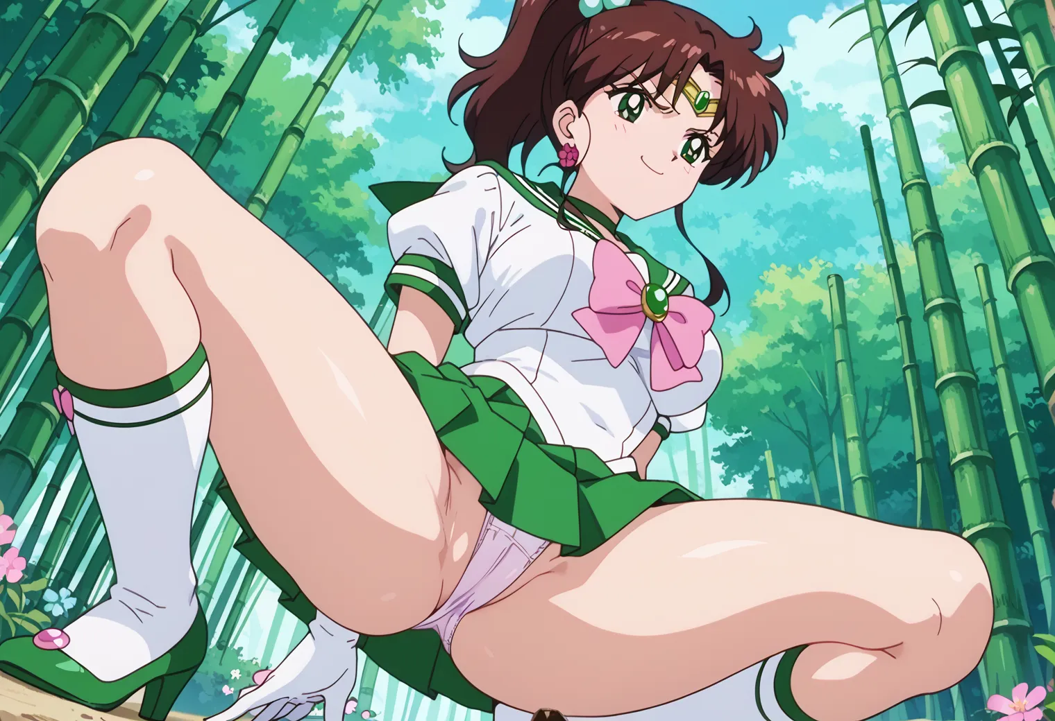 「雷の星！木星を守護にもつ保護の戦士！」が決め台詞な木野まことちゃんのエッチなAI画像380枚！の29枚目の画像です。