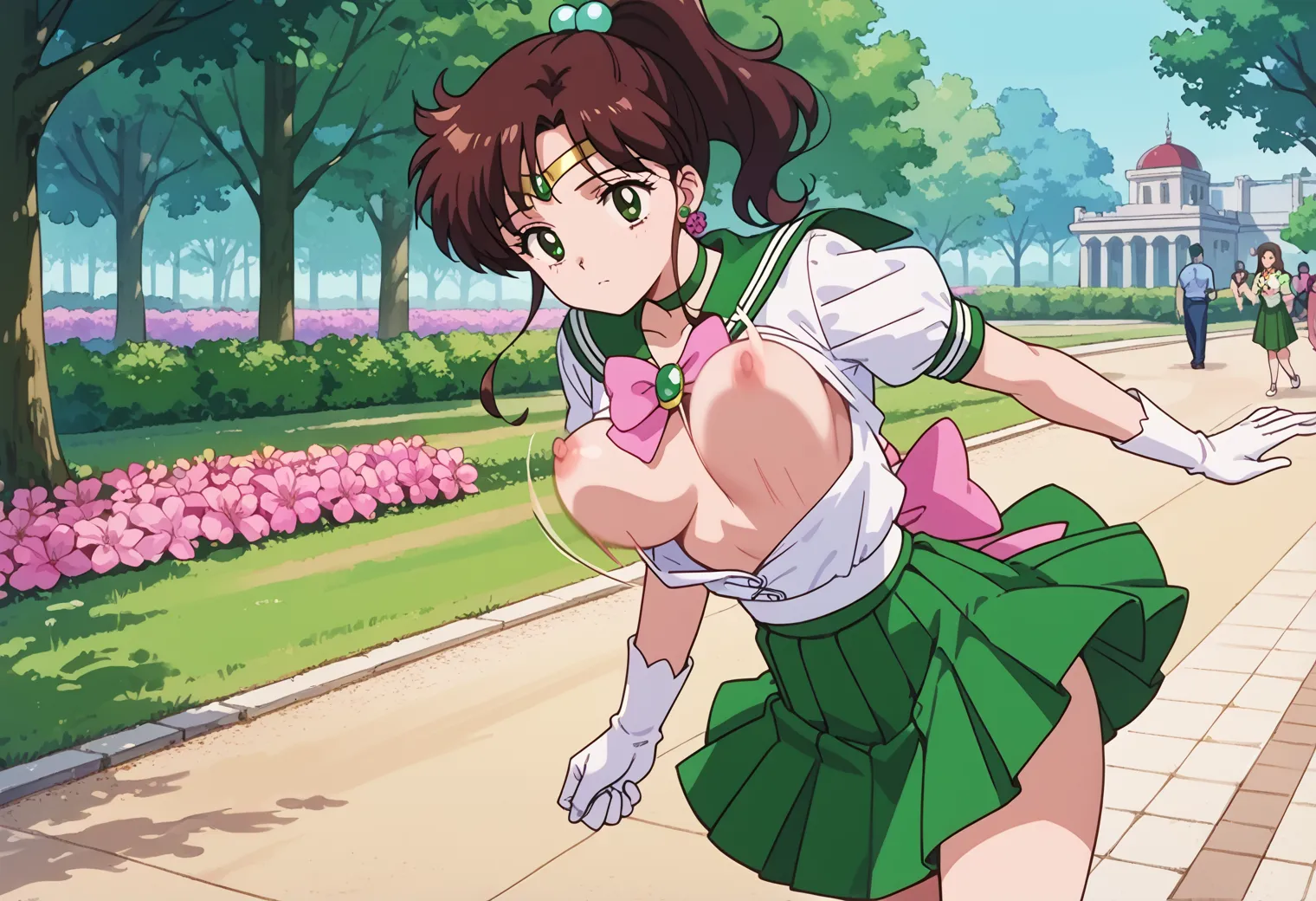 「雷の星！木星を守護にもつ保護の戦士！」が決め台詞な木野まことちゃんのエッチなAI画像380枚！(6ページ目) 8枚目の画像です。